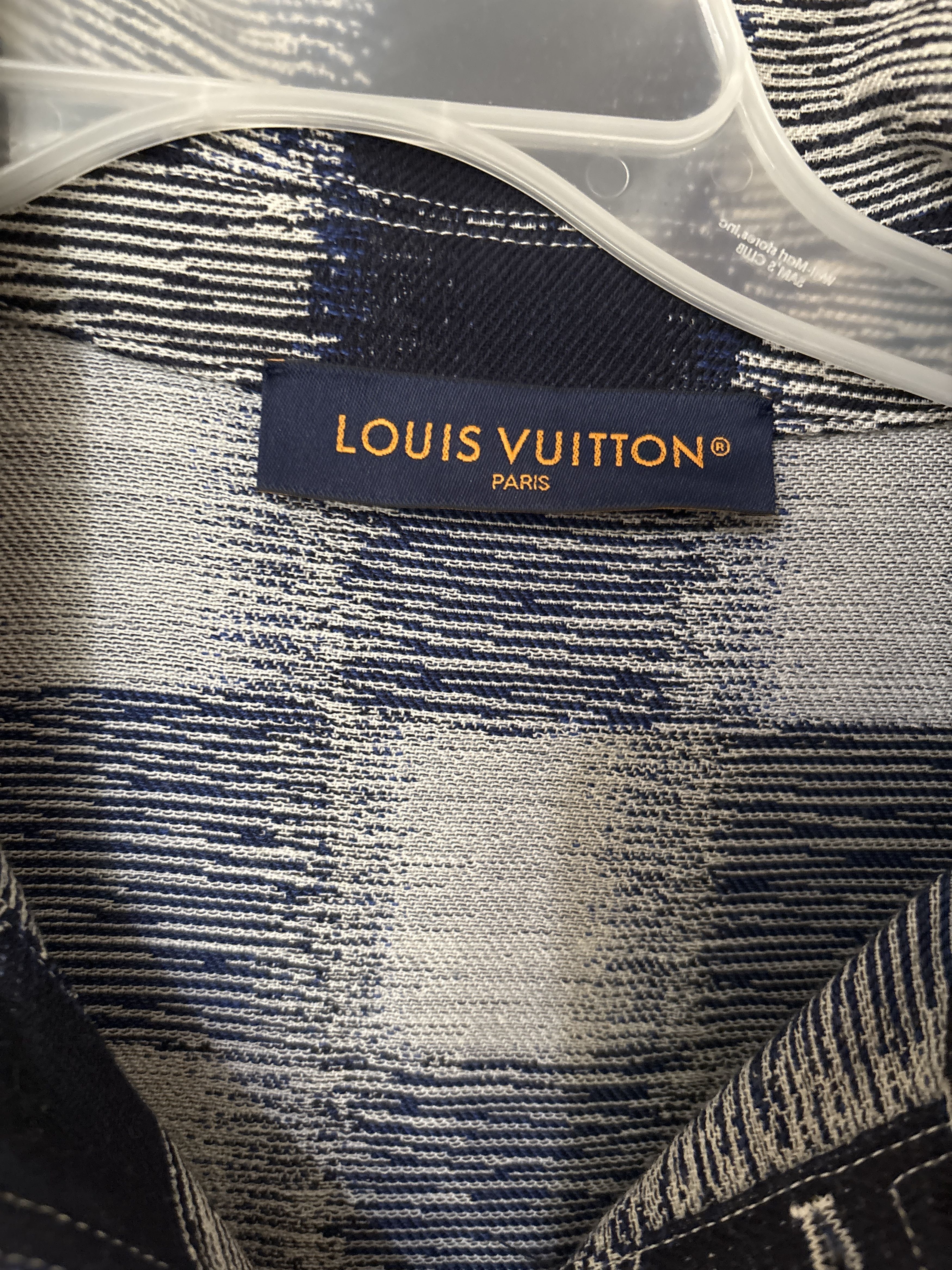 Louis Vuitton Damier Wool Overshirt Size US XL / EU 56 / 4 - 2 Thumbnail