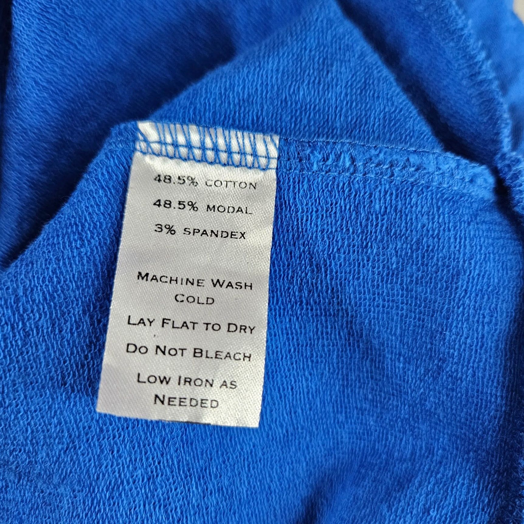 Vintage Evy's Tree Womens Peplum Jacket Sz Large Blue Full Zip Cotton Blend Long Sleeve Jacket Women's Large Blue Evy's Tree Peplum Full Zip Size L / US 10 / IT 46 - 5 Thumbnail