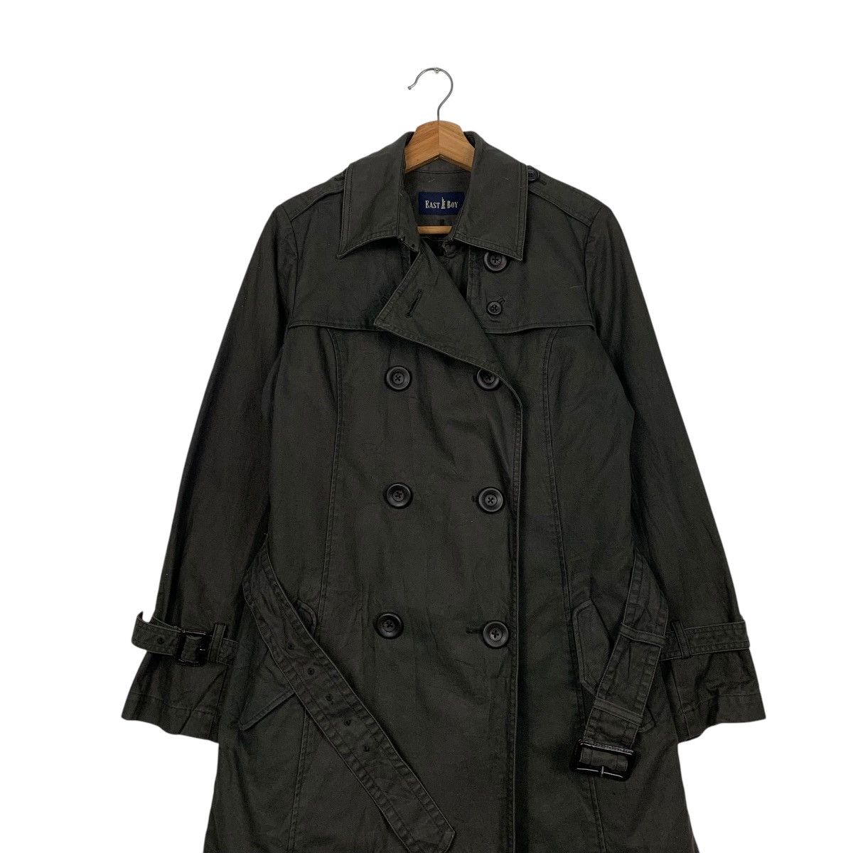 Japanese Brand Japanese Brand East Boy Double Breasted Trench Coat Size S / US 4 / IT 40 - 3 Thumbnail
