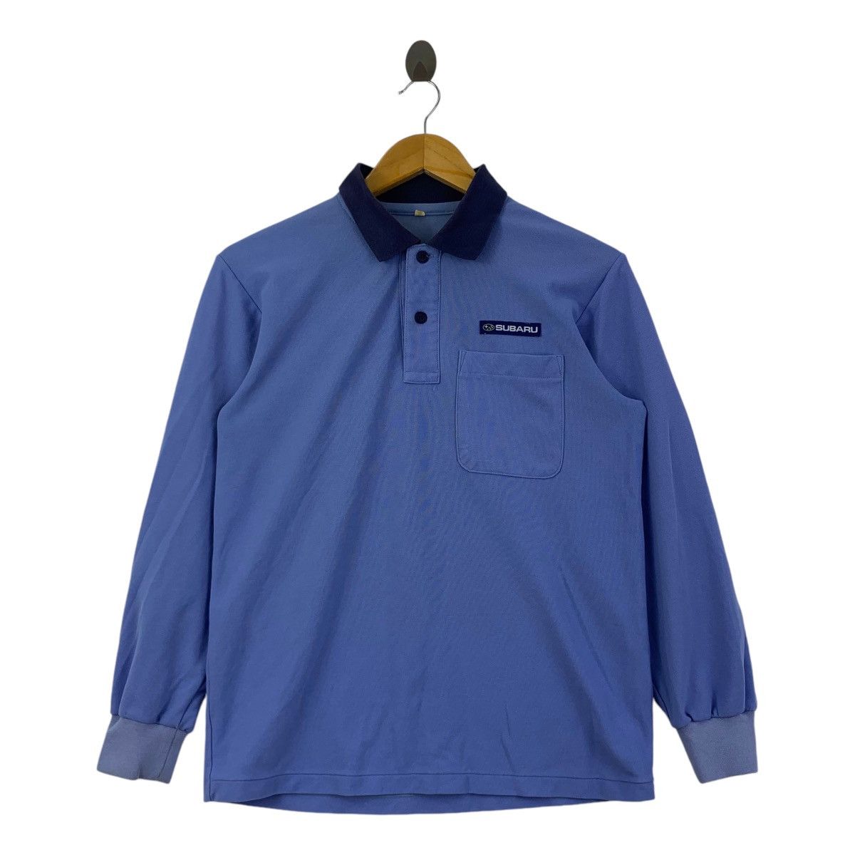 Vintage Vintage SUBARU IMPREZA RACING Team Polo Tee Shirt Top Size US M / EU 48-50 / 2 - 1 Thumbnail