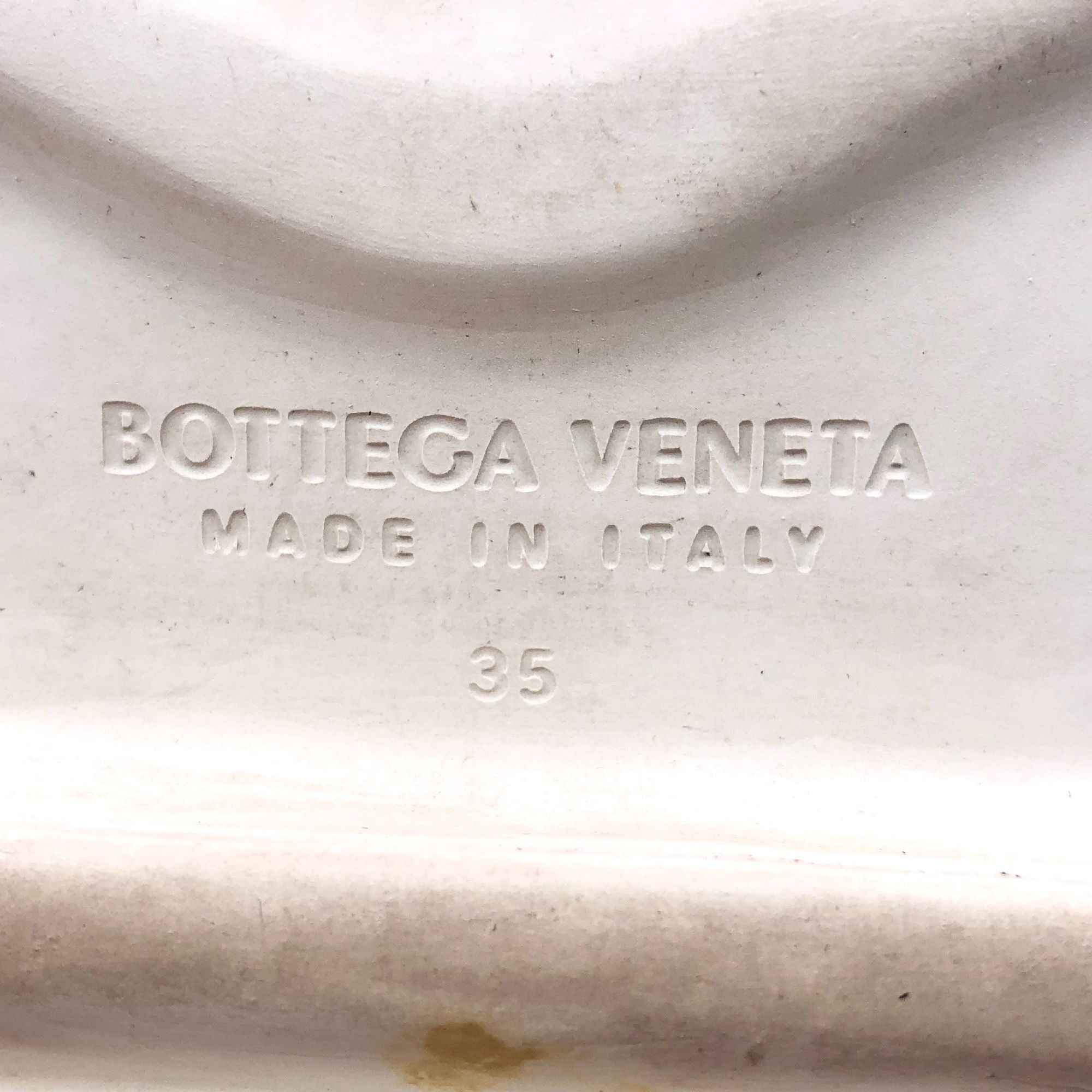 Bottega Veneta Bottega Veneta BV Flash Beige Strappy Thick-Soled Leather Sl Size US 5 / IT 35 - 2 Thumbnail