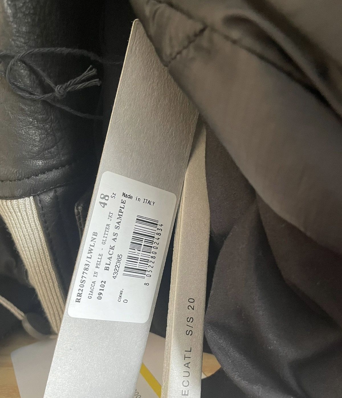 Rick Owens Rick Owens ro SS20 leather biker jacket-2505 Size US M / EU 48-50 / 2 - 5 Thumbnail