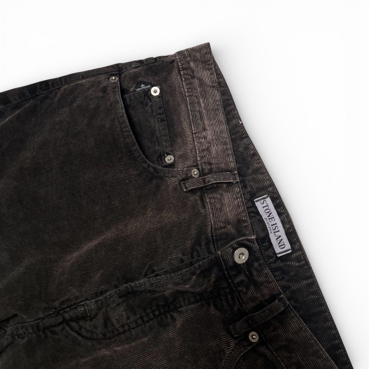 Stone Island Stone Island Garment Dyed vintage washed corduroy pants Size US 34 / EU 50 - 4 Thumbnail