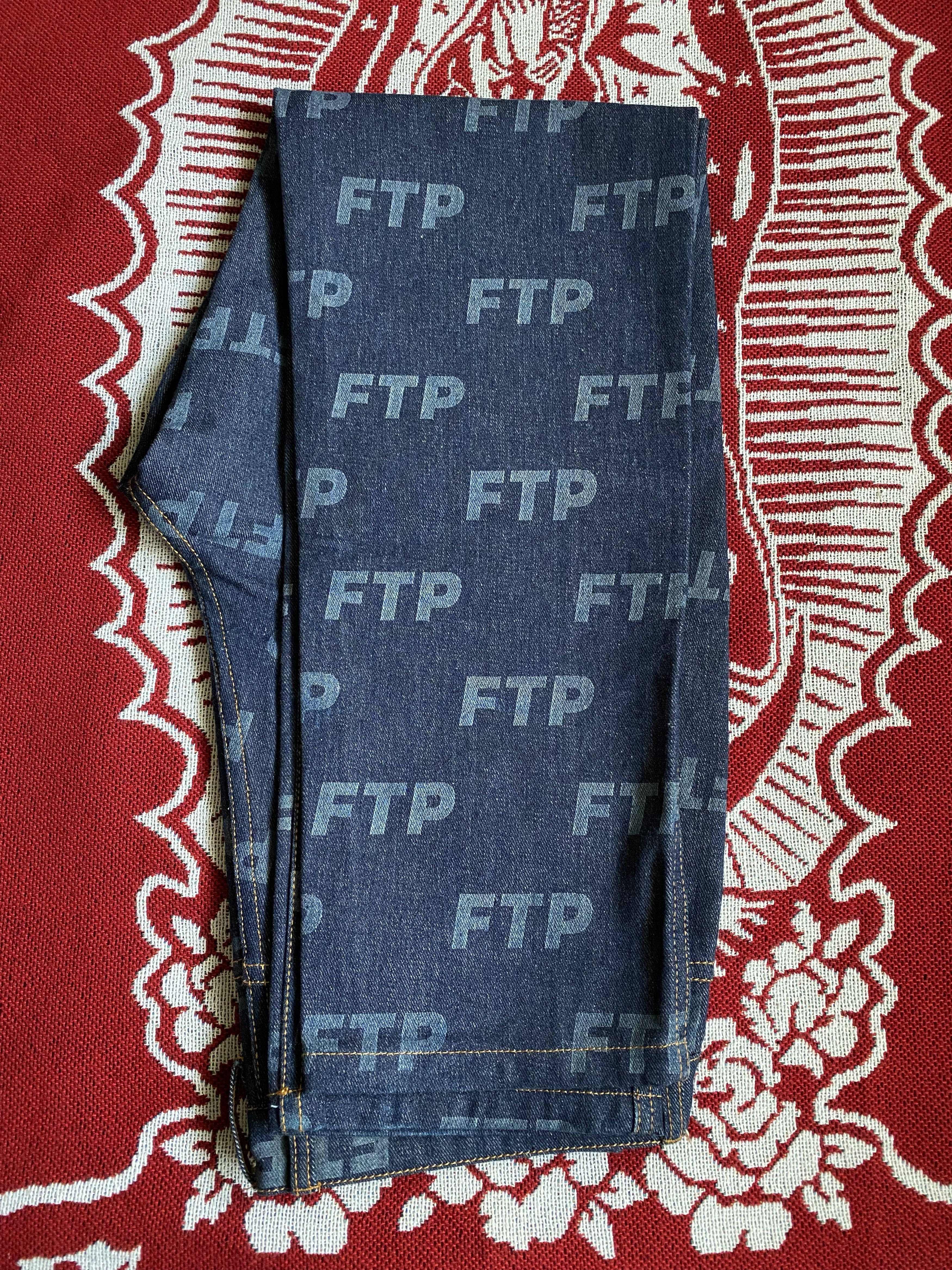 Fuck The Population FTP all over print pant Size US 30 / EU 46 - 7 Thumbnail