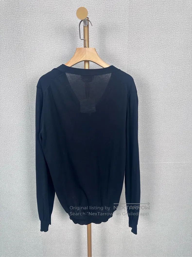 Hermes Hermes Black Lightweight Knit Open Cardigan Size S / US 4 / IT 40 - 2 Thumbnail