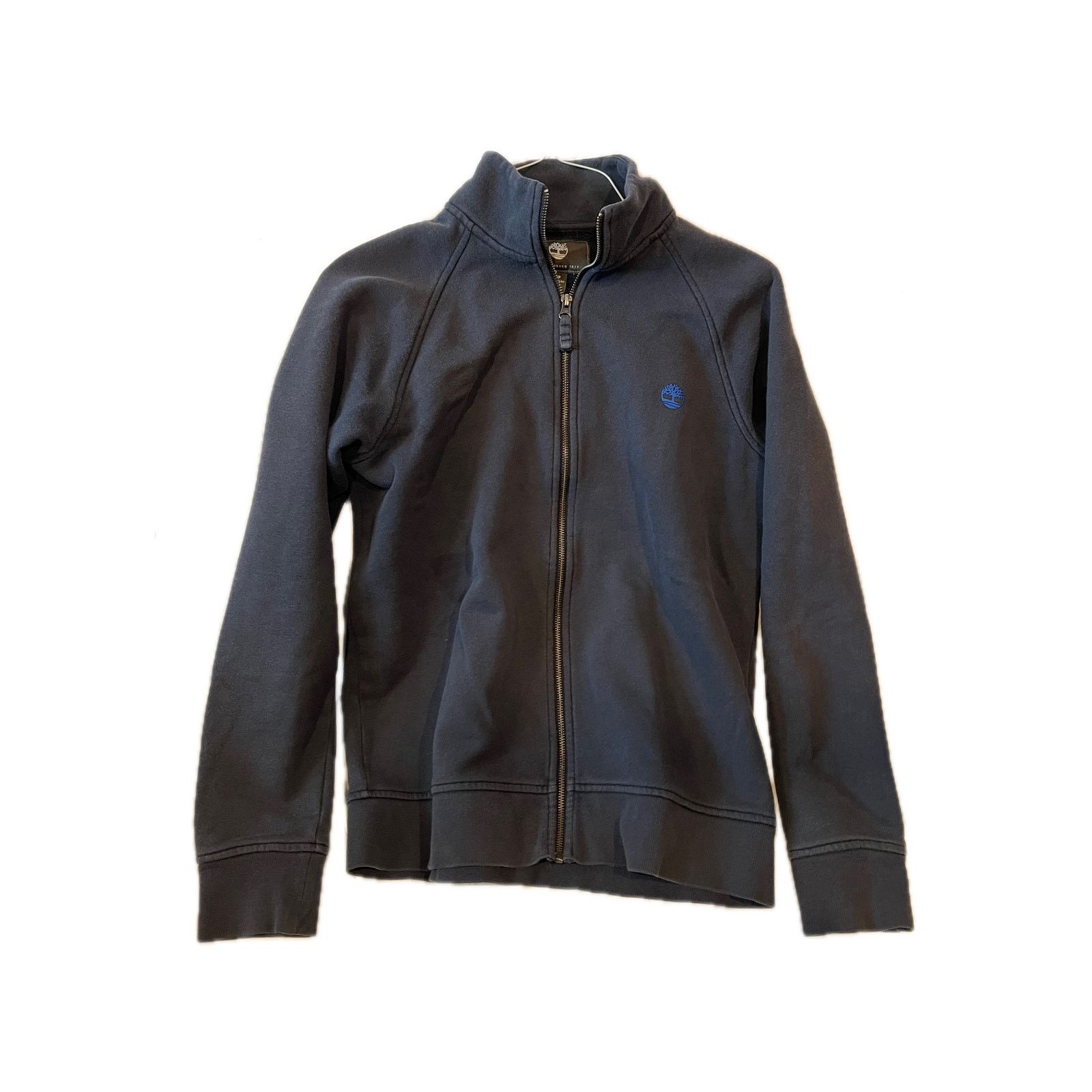 Timberland Timberland ZIp Up Charcoal Gray Fleece Mens S Size US S / EU 44-46 / 1 - 1 Thumbnail