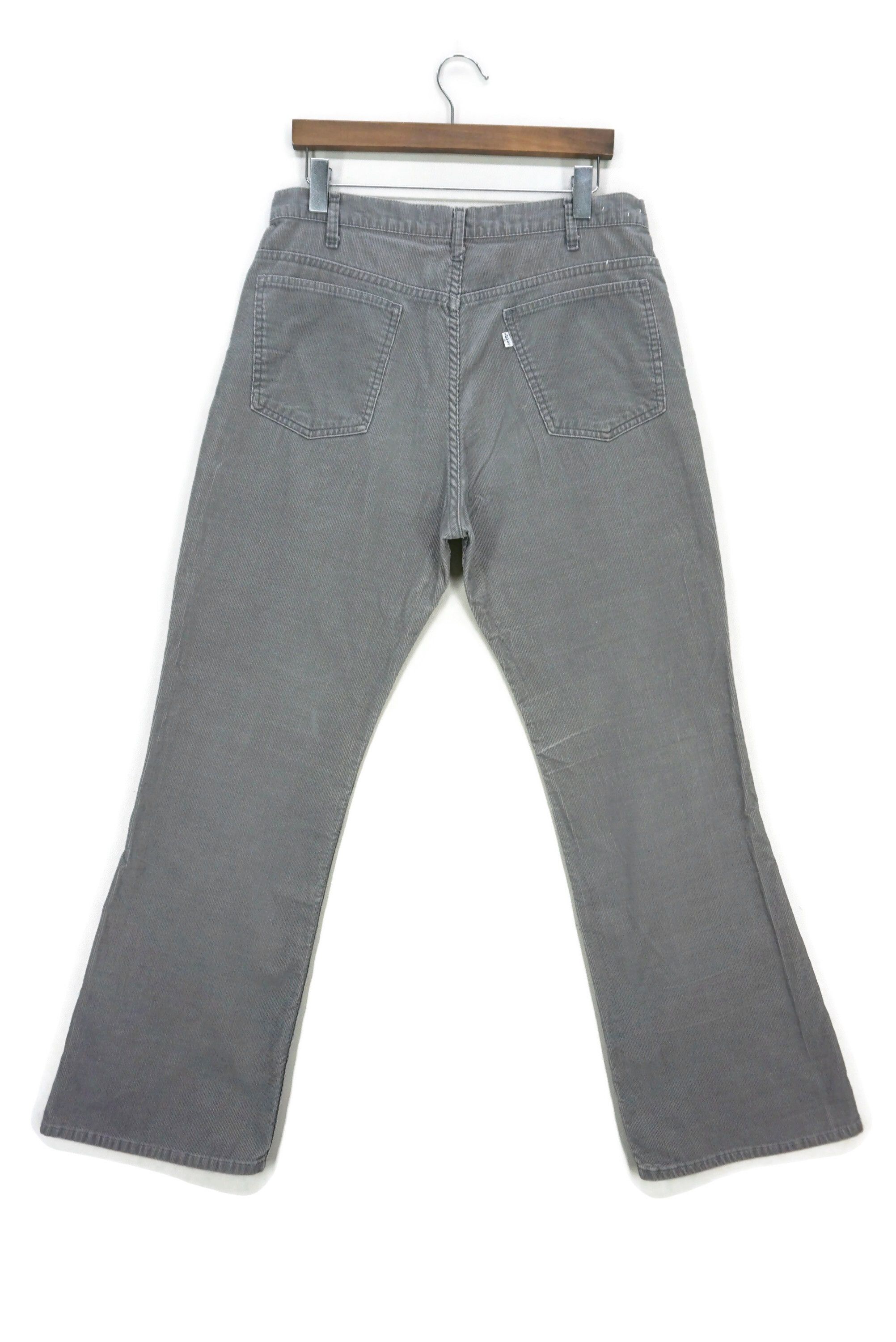 Levi's Vintage Levis 648 Pants Size W35xL31 60s 70s White Tab Flare Size US 35 - 2 Thumbnail