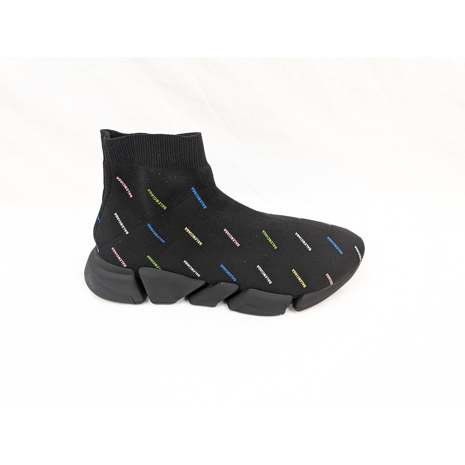 Balenciaga o1rshd1 Recycled Speed 2.0 Low-Top Sneakers Black/Multicolor Size US 13 / EU 46 - 1 Thumbnail