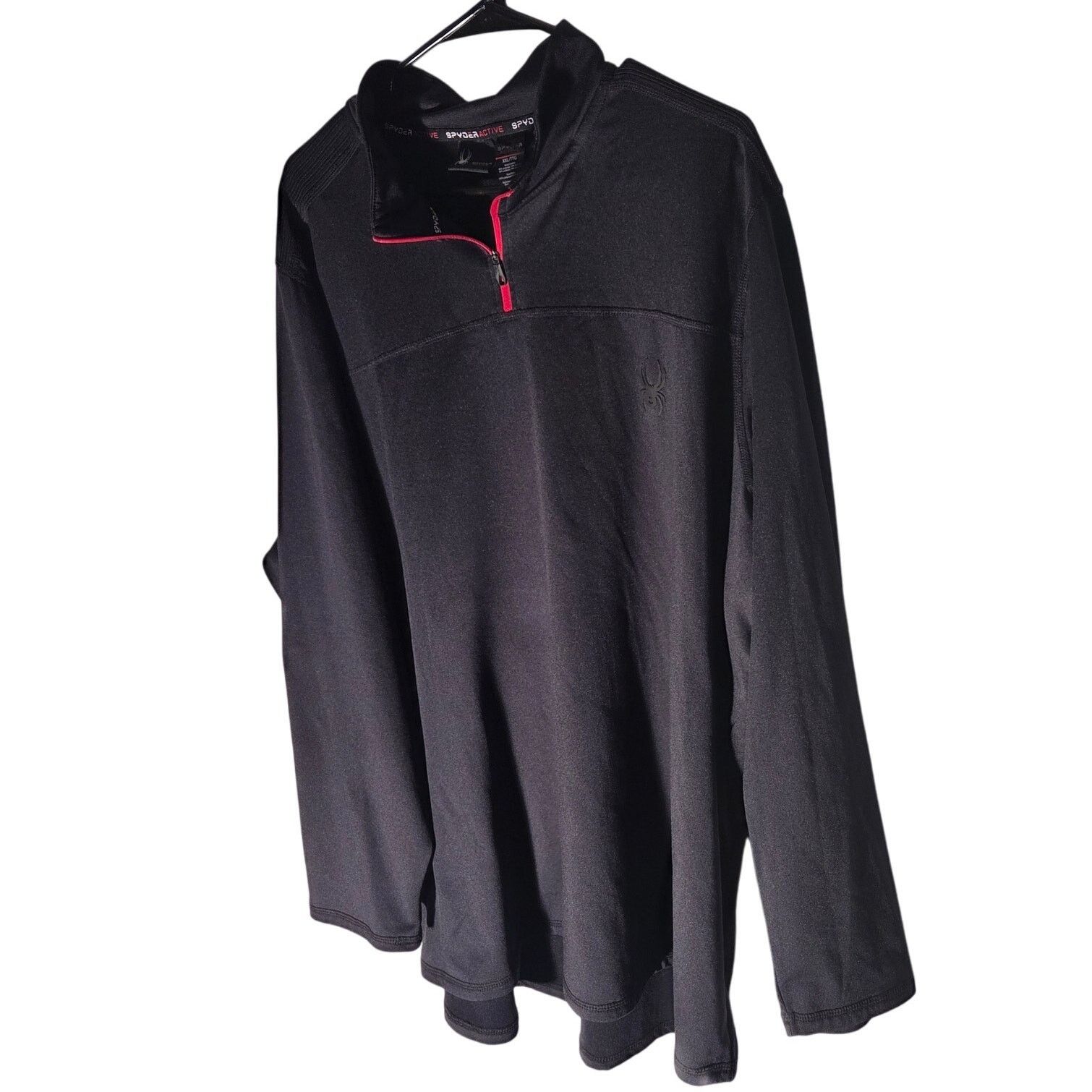 Spyder Spyder Men's Active Sweatshirt XXL Dark Grey Size US XXL / EU 58 / 5 - 4 Thumbnail