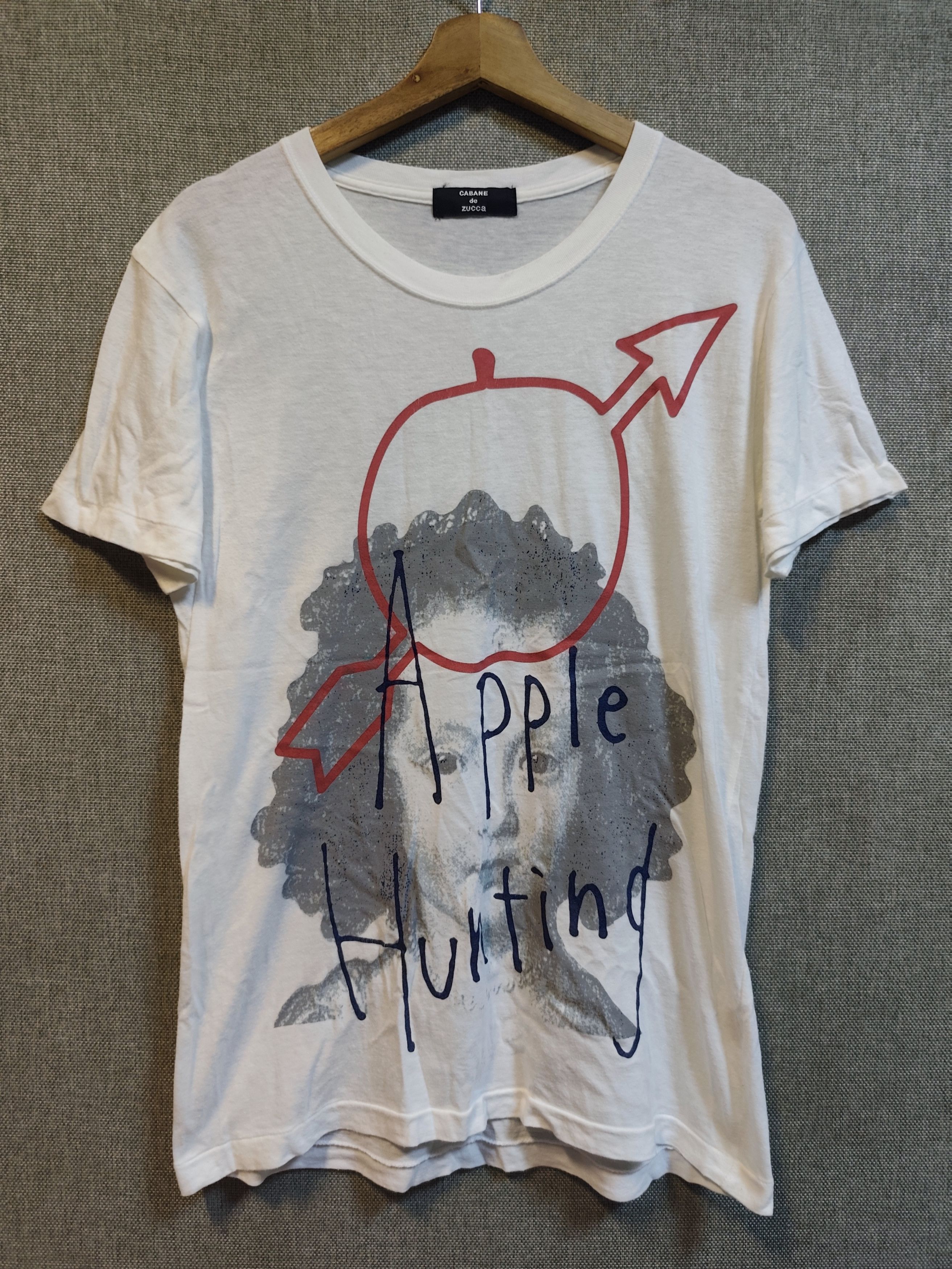CABANE de ZUCCa Vintage T Shirt Cabane De Zucca Apple Hunting Size US S / EU 44-46 / 1 - 1 Thumbnail
