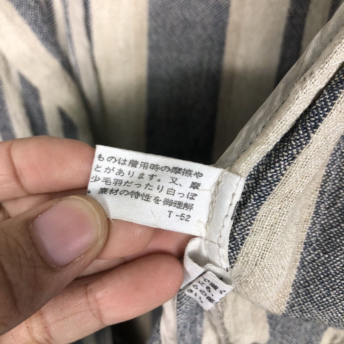 Japanese Brand 📌Vintage Hickory Chore Striped Jacket Jean Claude Paris Size US M / EU 48-50 / 2 - 22 Thumbnail