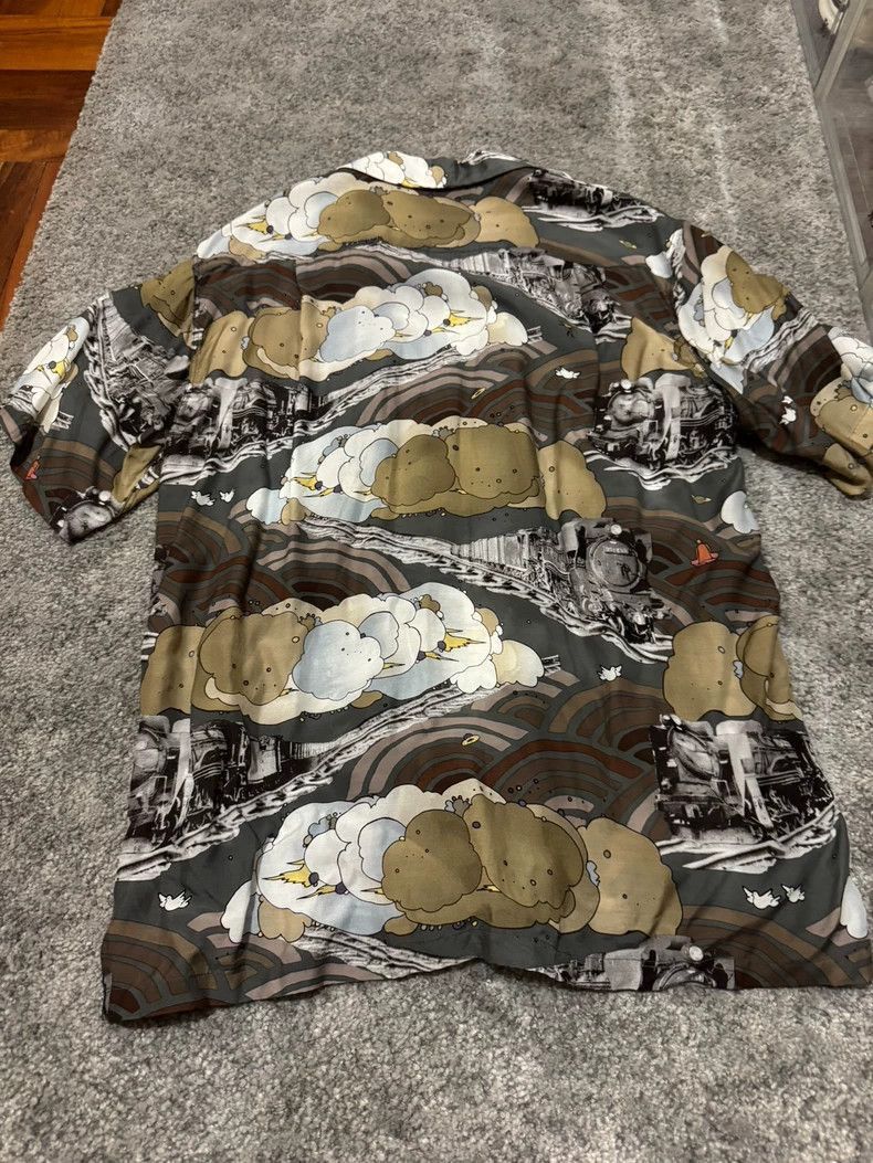 Kapital KAPITAL Cloud Print Short Sleeve Shirt Size US M / EU 48-50 / 2 - 2 Thumbnail