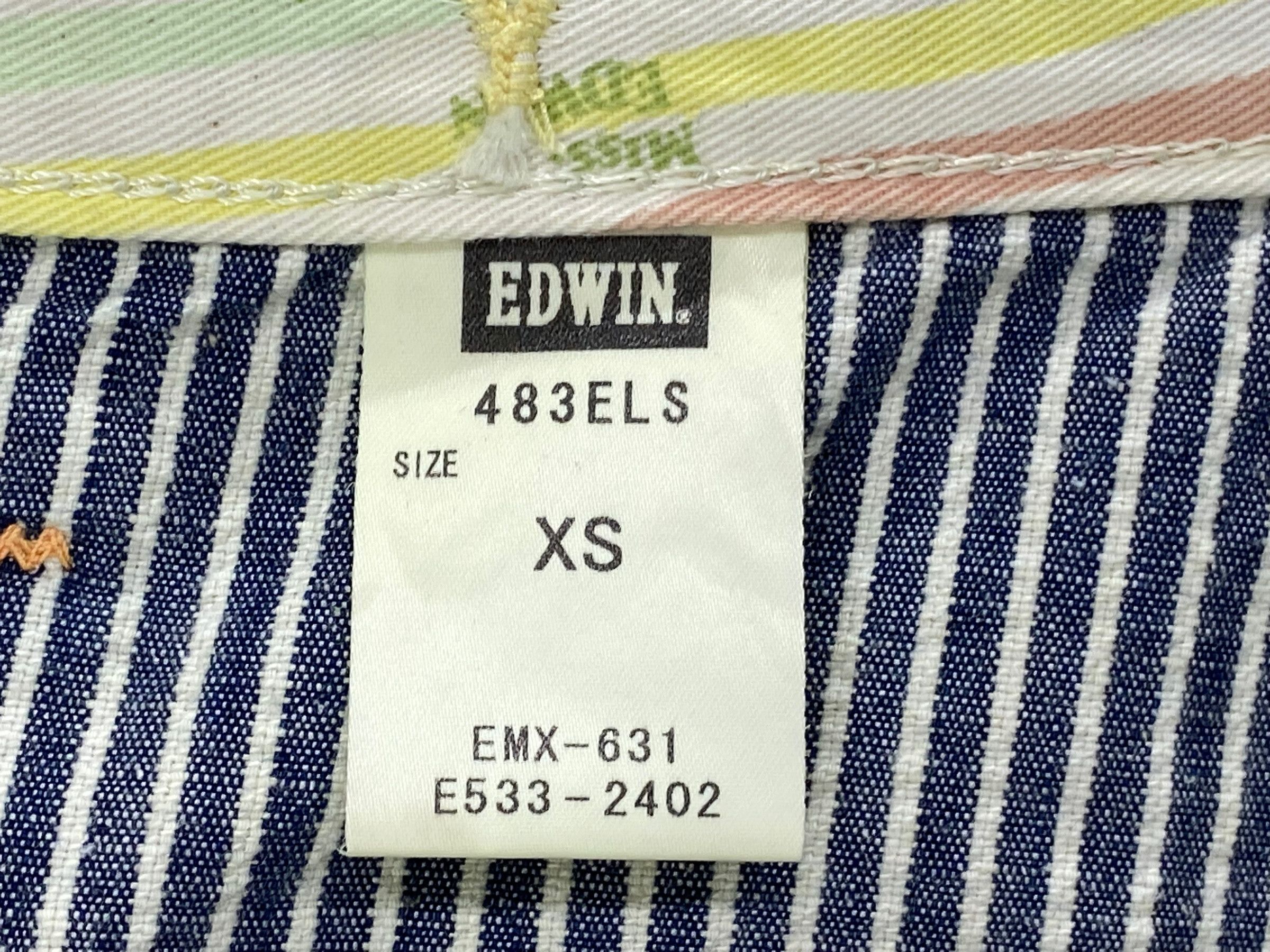Edwin Edwin Miss Hickory Pants – Vintage Skateboard Trousers 90s Size 25" / US 0 / IT 36 - 7 Thumbnail