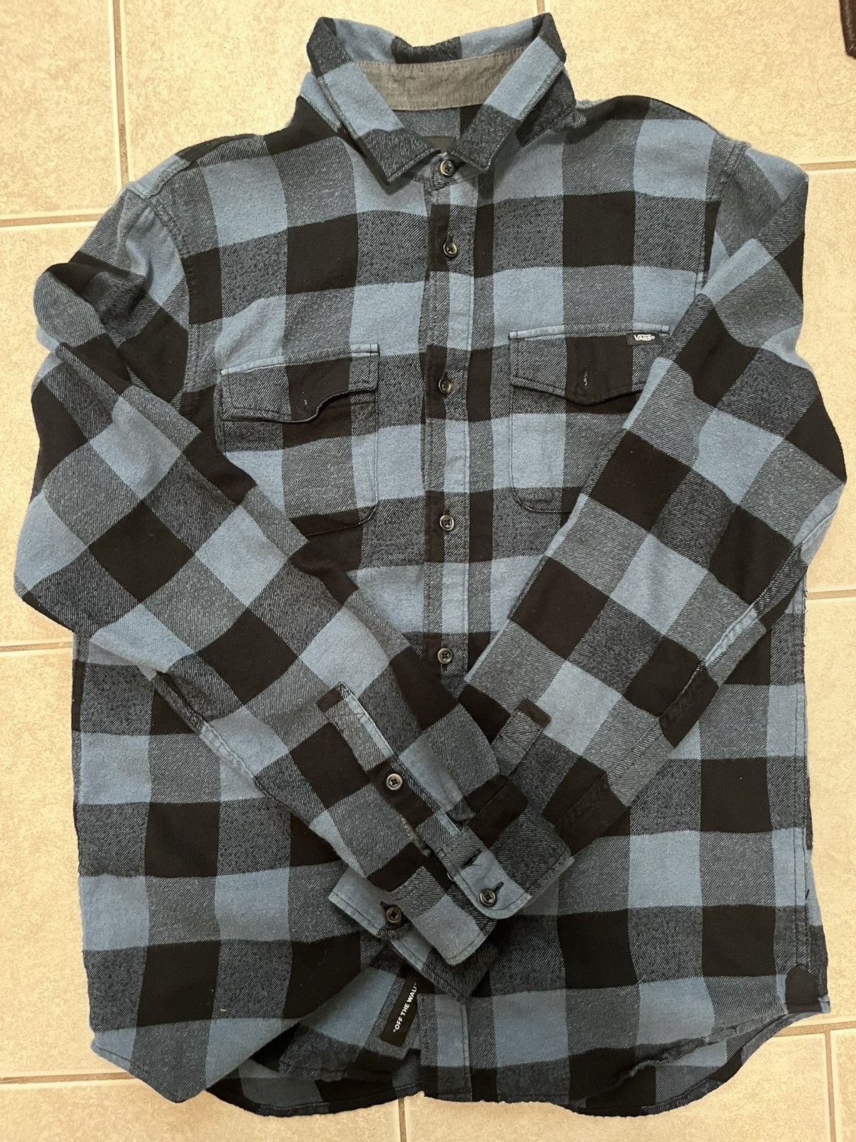 Vans Blue Vans flannel Size US S / EU 44-46 / 1 - 1 Thumbnail
