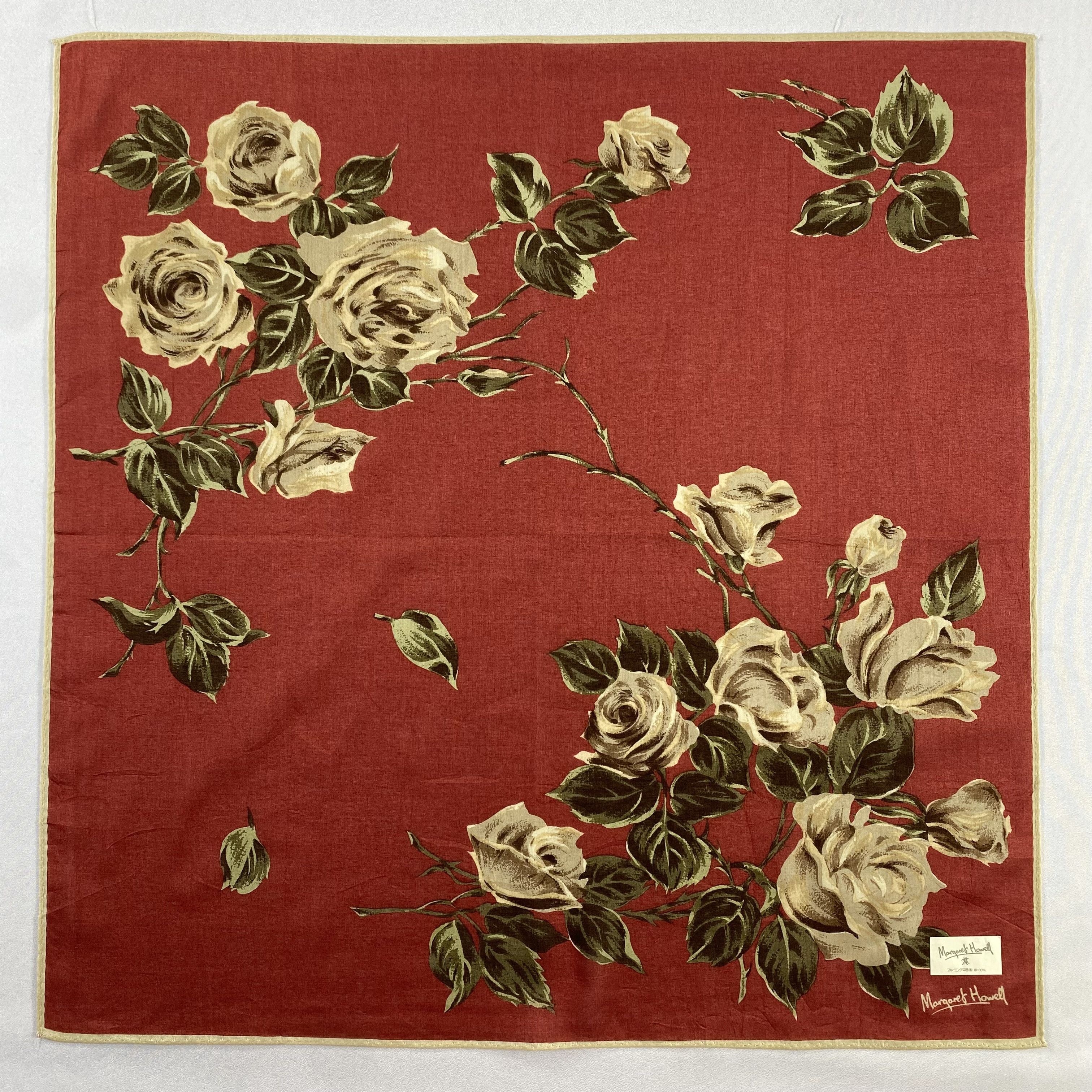 Margaret Howell × Vintage Margaret Howell Bandana/ Handkerchief / Neckerchief-P1568 Size ONE SIZE - 1 Thumbnail