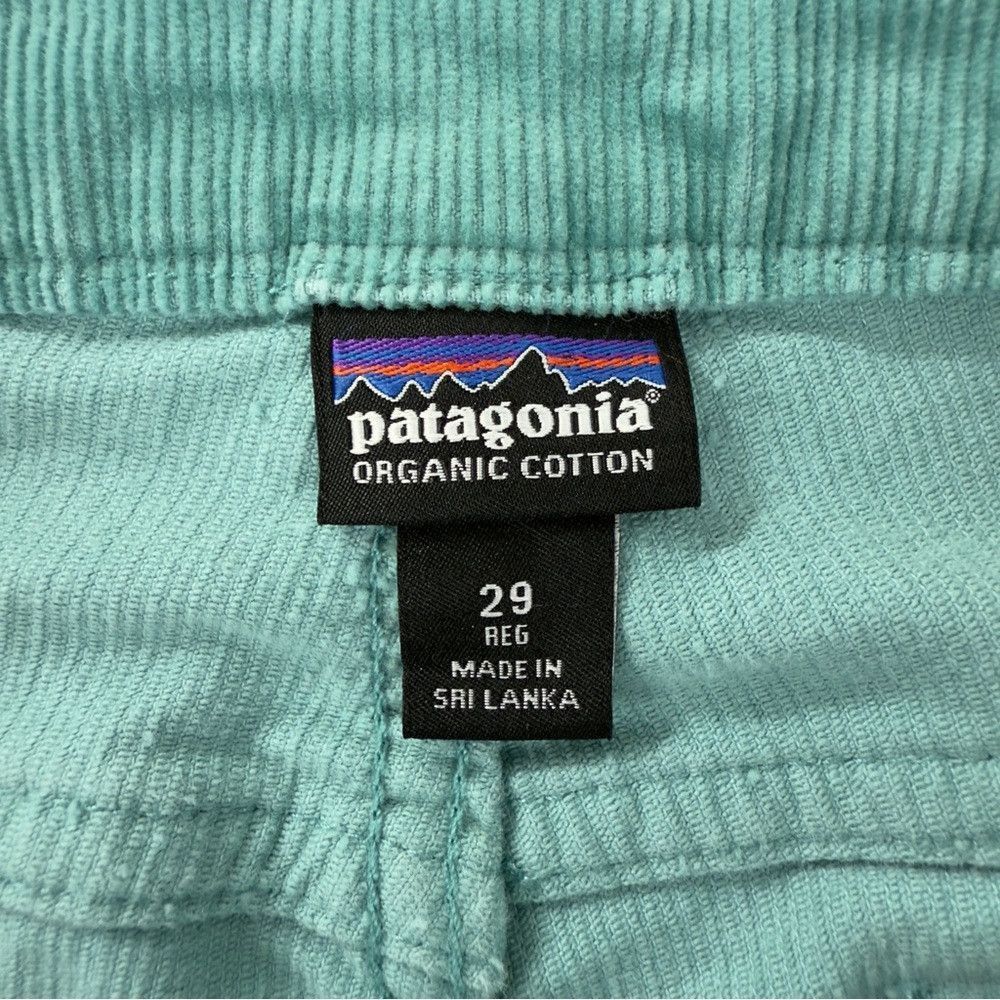 Patagonia Patagonia Women's Sz 32x31 Blue Corduroy Pants Flared 55060 Size 32" / US 10 / IT 46 - 2 Thumbnail