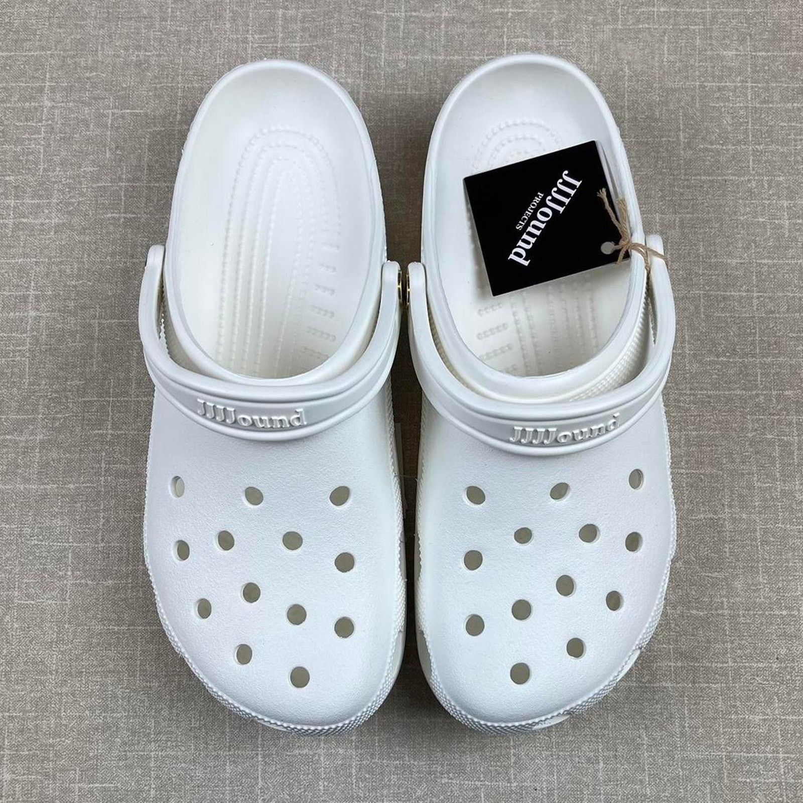 JJJJound JJJJound x Crocs Classic Clog in White Men 12 Size US 12 / EU 45 - 4 Thumbnail