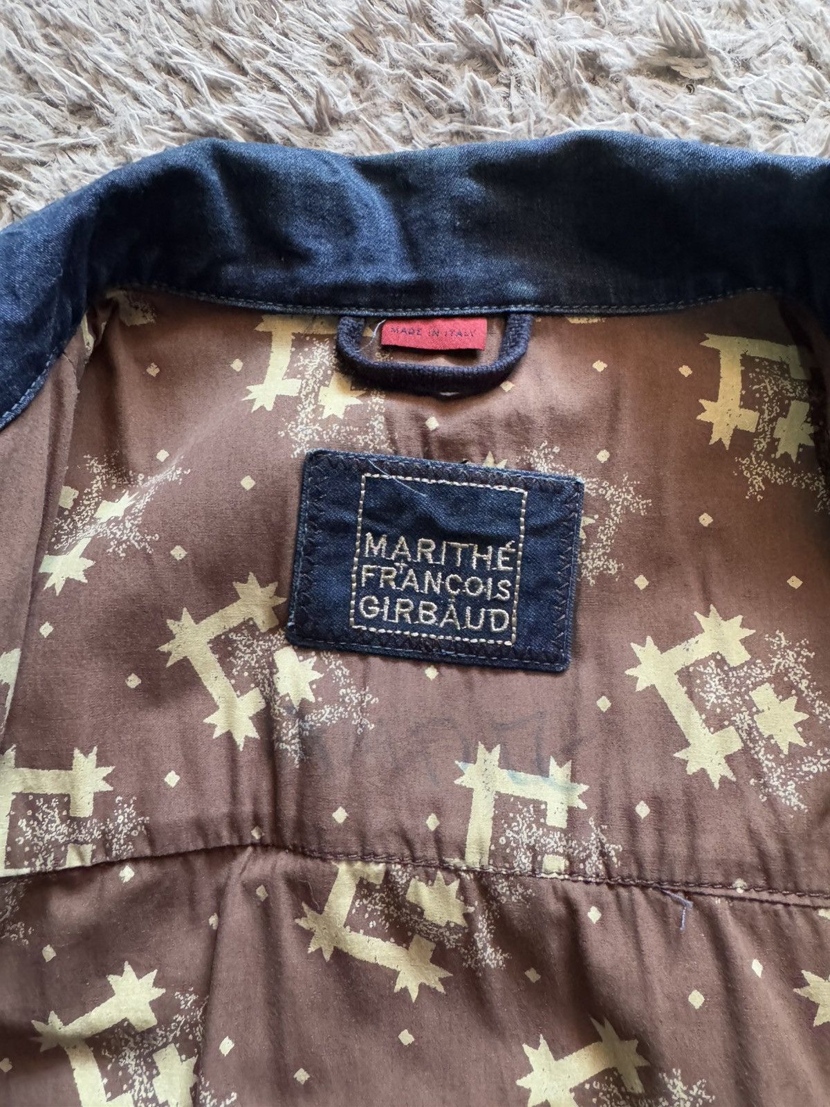 Japanese Brand × Marithe + Francois Girbaud Archive Marithe Francois Girbaud Panelled Robot Jean Jacket Size US L / EU 52-54 / 3 - 11 Thumbnail