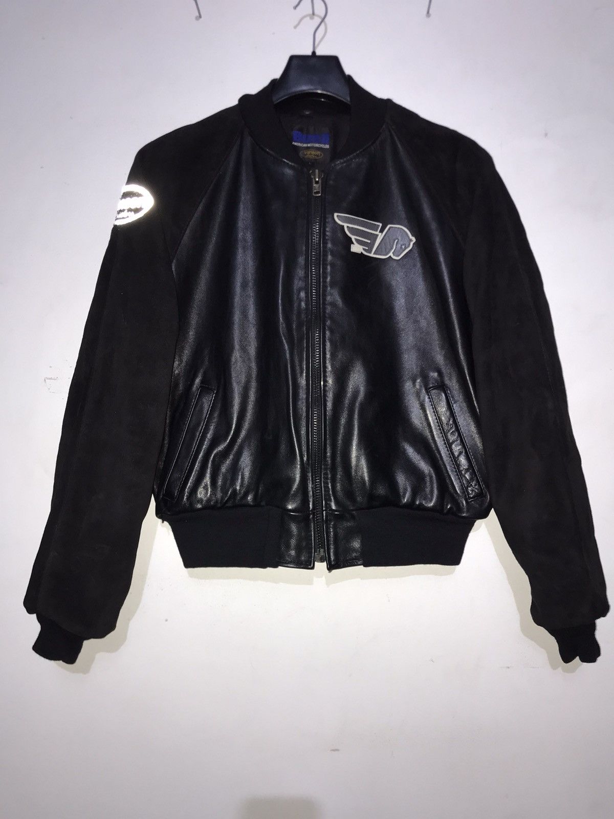 Vanson Leathers VANSON STADIUM JACKET LARGE Size US L / EU 52-54 / 3 - 2 Thumbnail