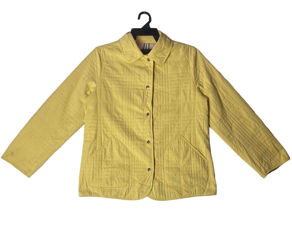 Burberry Rare Burberry quilted snap button nova check lining jacket Size S / US 4 / IT 40 - 2 Thumbnail