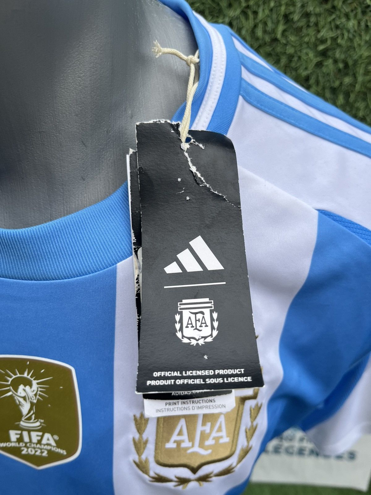 Adidas Jersey argentina messi Size US XL / EU 56 / 4 - 4 Thumbnail