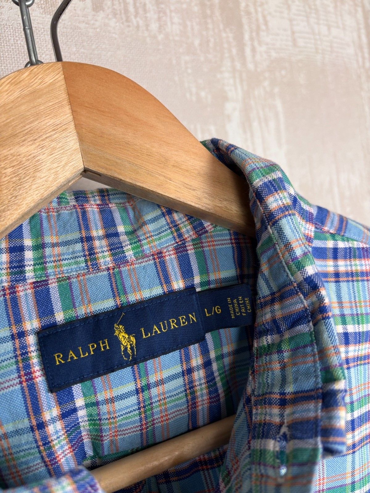 Ralph Lauren Ralph Lauren Check Long Sleeve Shirt Button Down Size US L / EU 52-54 / 3 - 7 Thumbnail