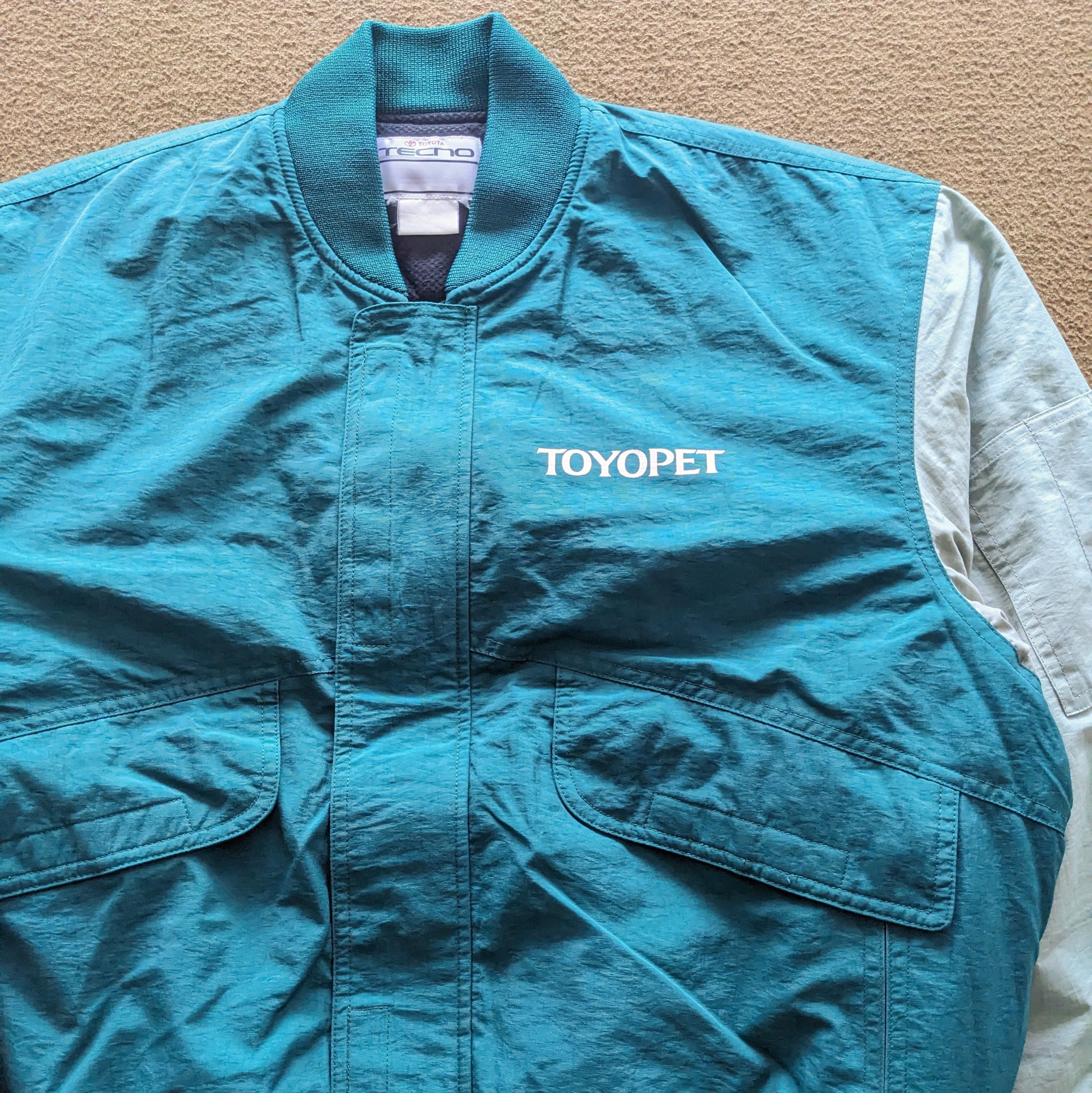 Designer × Vintage Vintage TOYOTA TOYOPET TECNO Japanese Racing Team Jacket Size US M / EU 48-50 / 2 - 4 Thumbnail