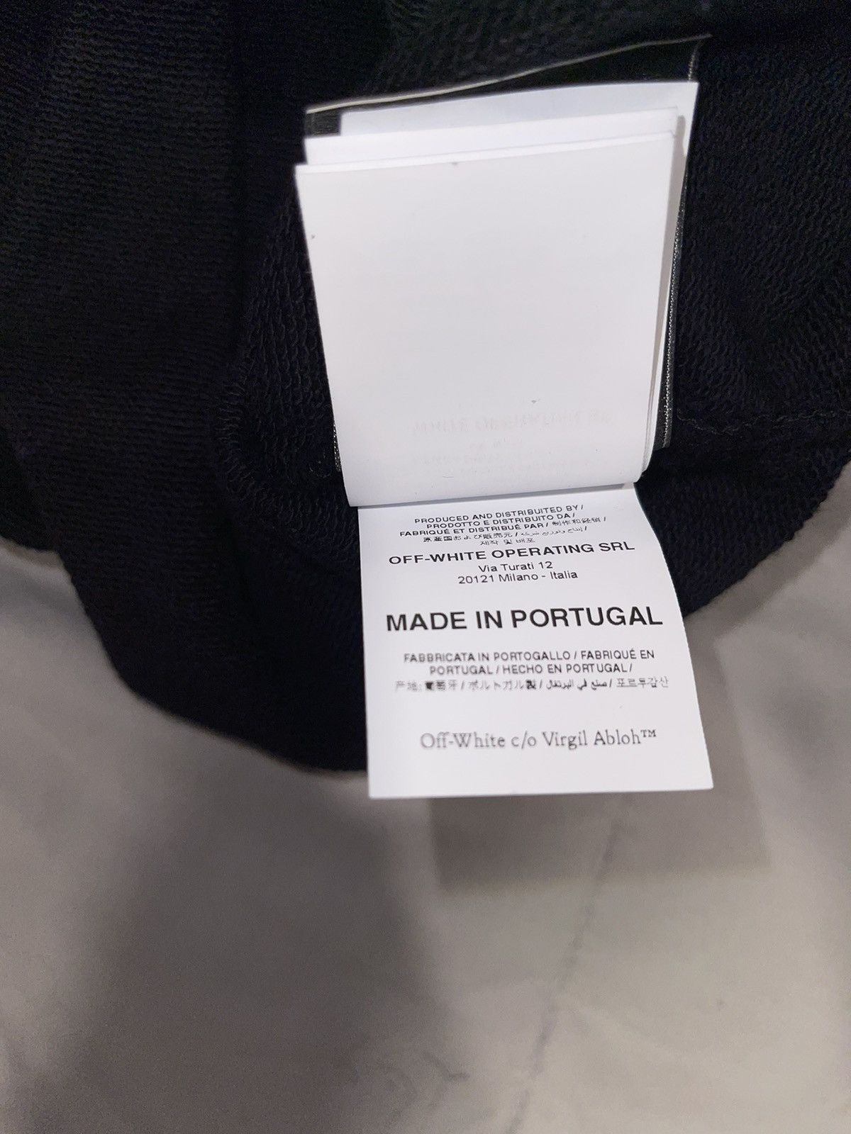 Off-White OFFWHITE 2013 Spiral Arrow Boxy Crewneck (Black) Size US L / EU 52-54 / 3 - 7 Thumbnail