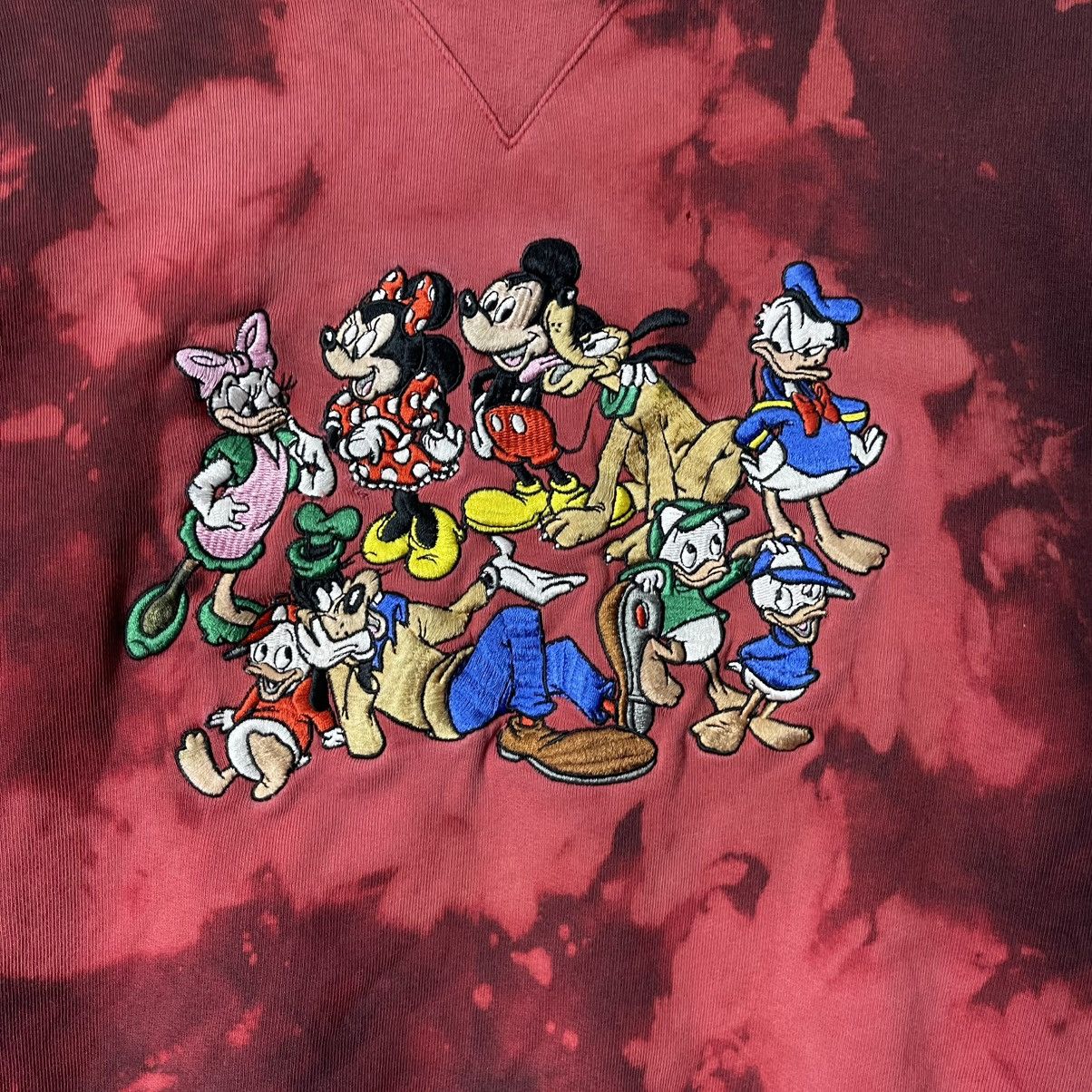 Disney Vintage The Disney Store Tie-Dye Character Sweatshirt Size US M / EU 48-50 / 2 - 3 Thumbnail