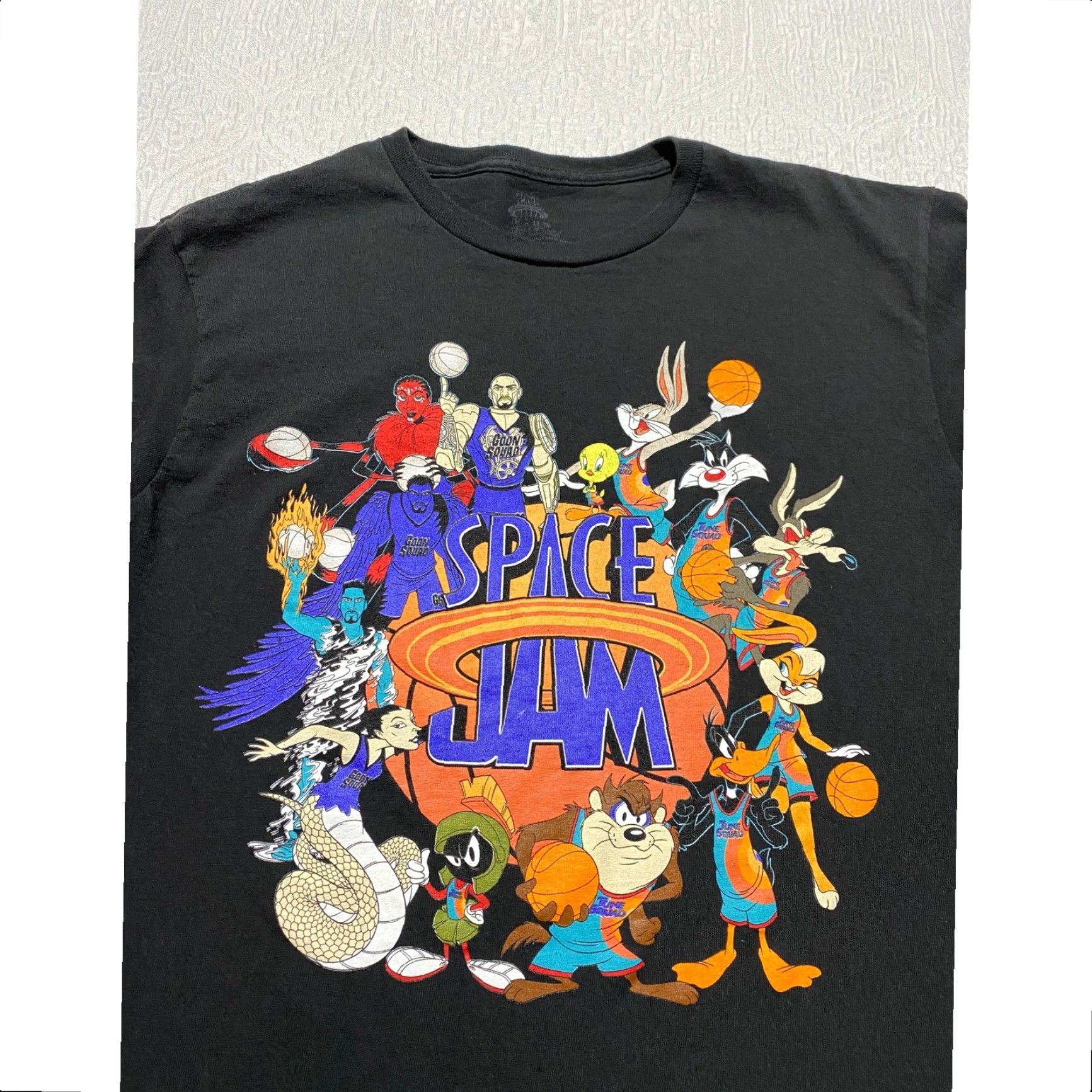 Vintage Space Jam A New Legacy Mens M Black Long Sleeve Graphic T-Shirt Looney Tunes Size US M / EU 48-50 / 2 - 2 Thumbnail