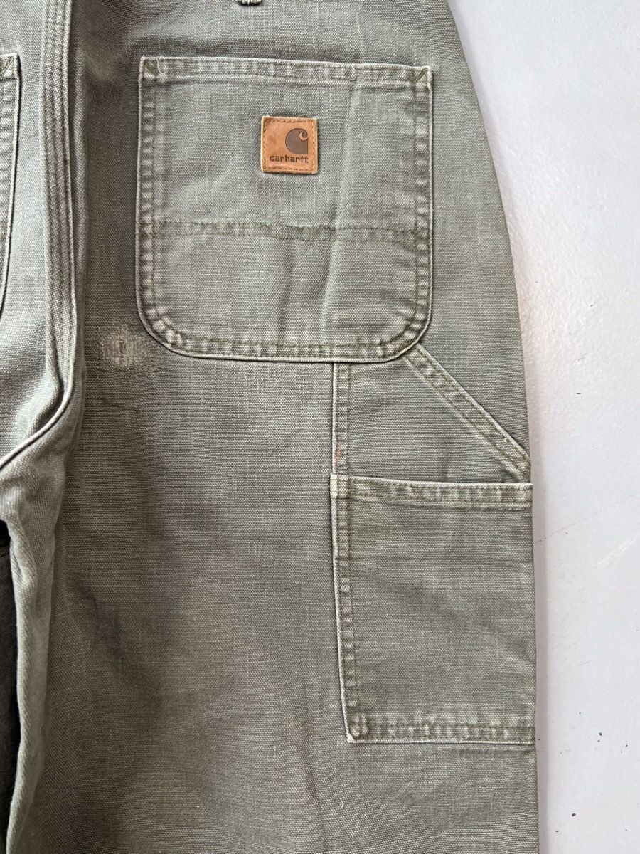 Carhartt Vintage carhartt b11 moss carpenter denim Size US 34 / EU 50 - 11 Thumbnail