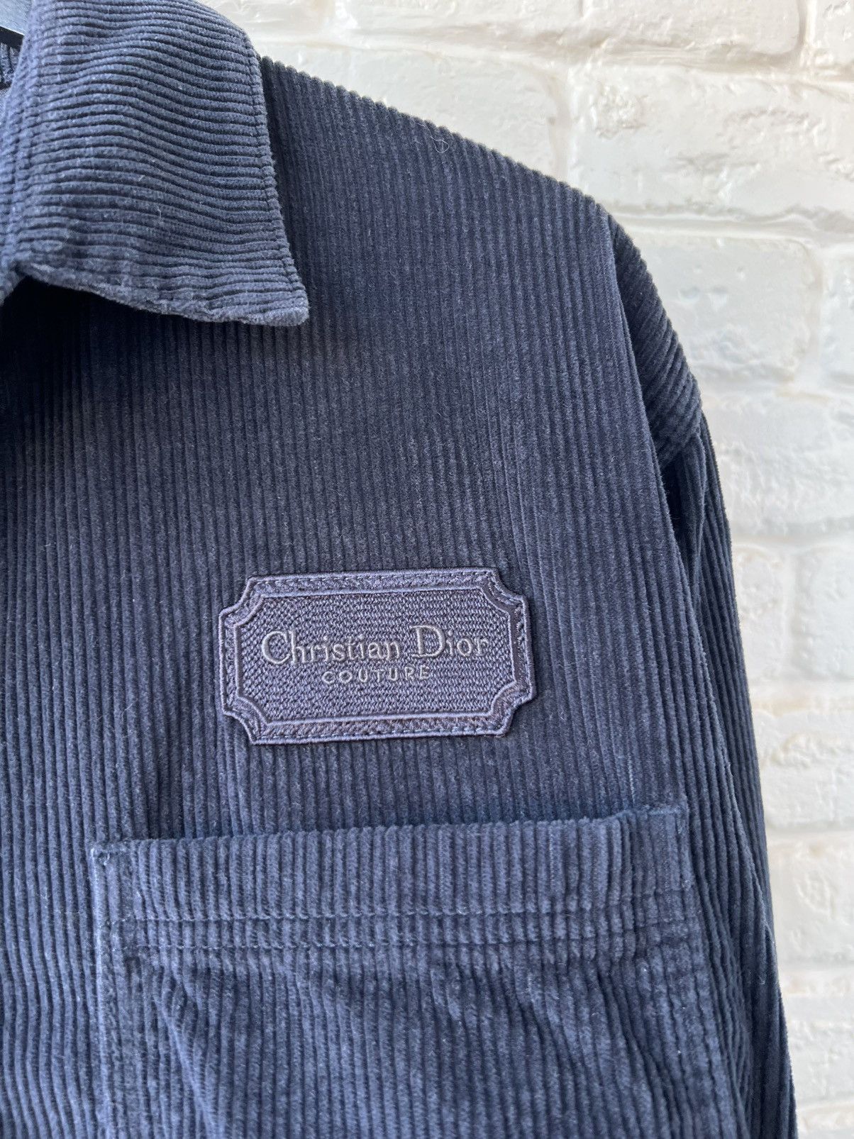 Dior Christian Dior Couture Corduroy Patch Shirt Jacket Size US M / EU 48-50 / 2 - 4 Thumbnail