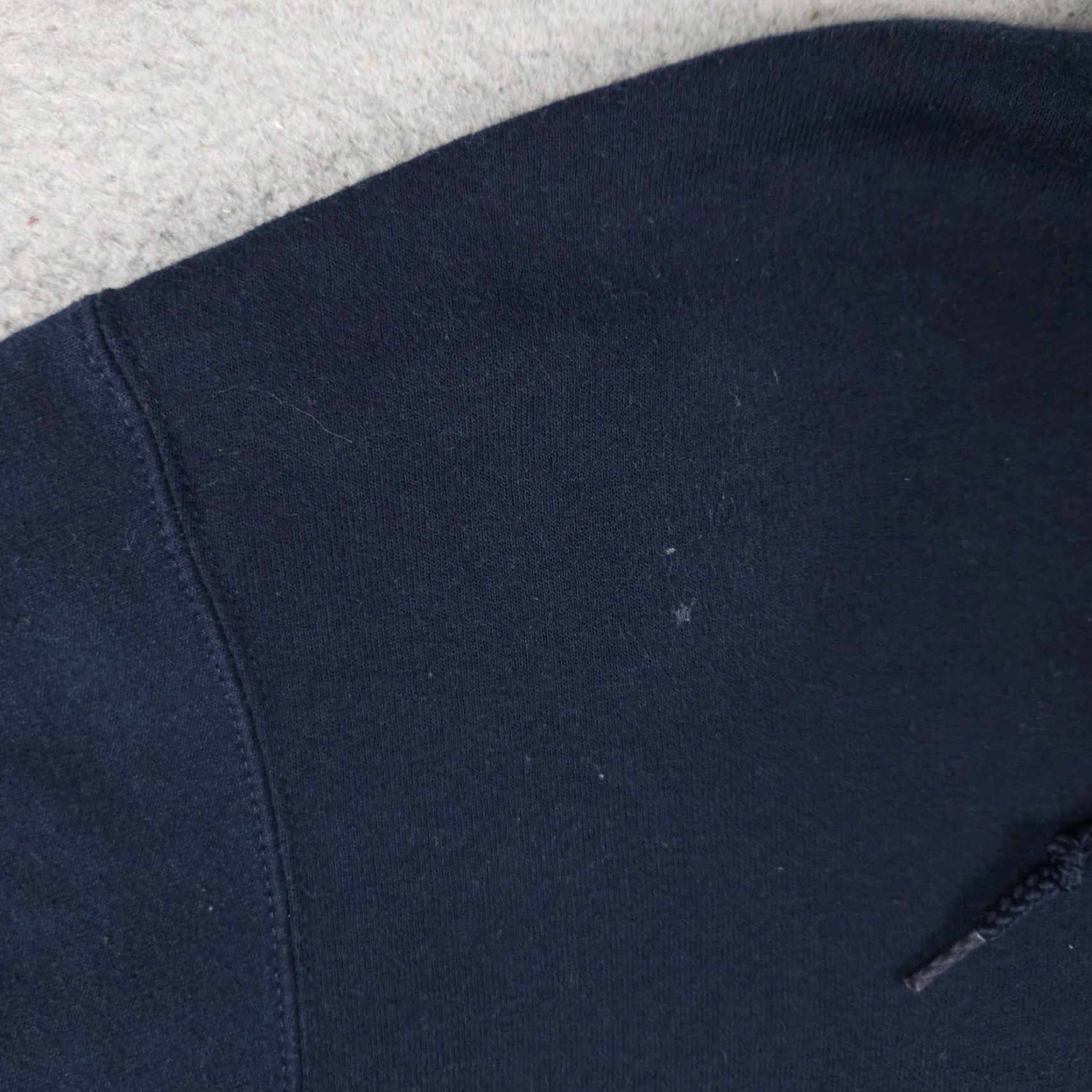 Champion Champion Casual Pullover Hoodie XL Blue Men's Sweatshirt, Solid, Mock Neck, Long Sleeve, Adjustable, All Seasons Size US XL / EU 56 / 4 - 6 Thumbnail