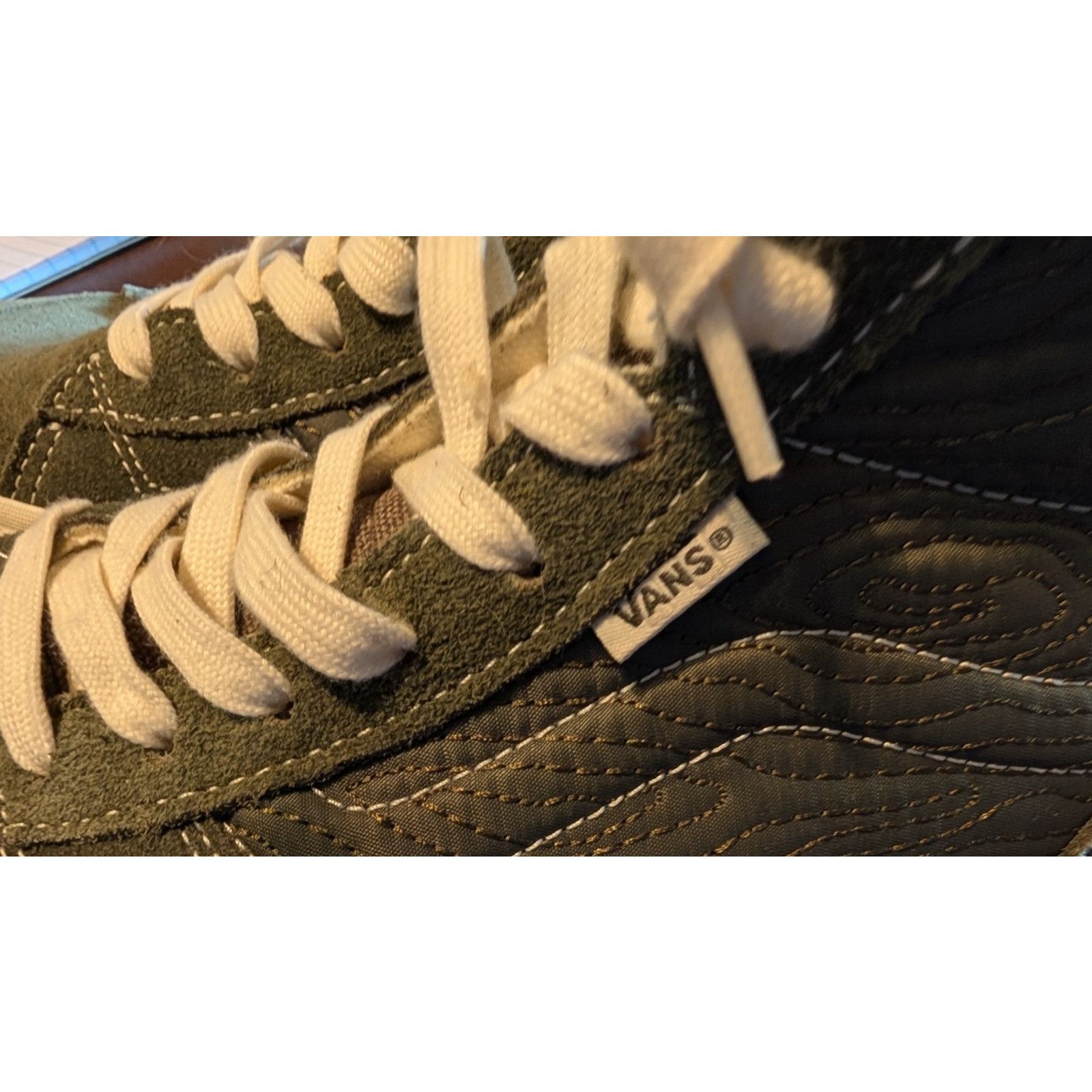 Vans Vans The Lizzie Skateboard Shoes Green Suede M 7 W 8.5 Size US 7 / IT 37 - 4 Thumbnail
