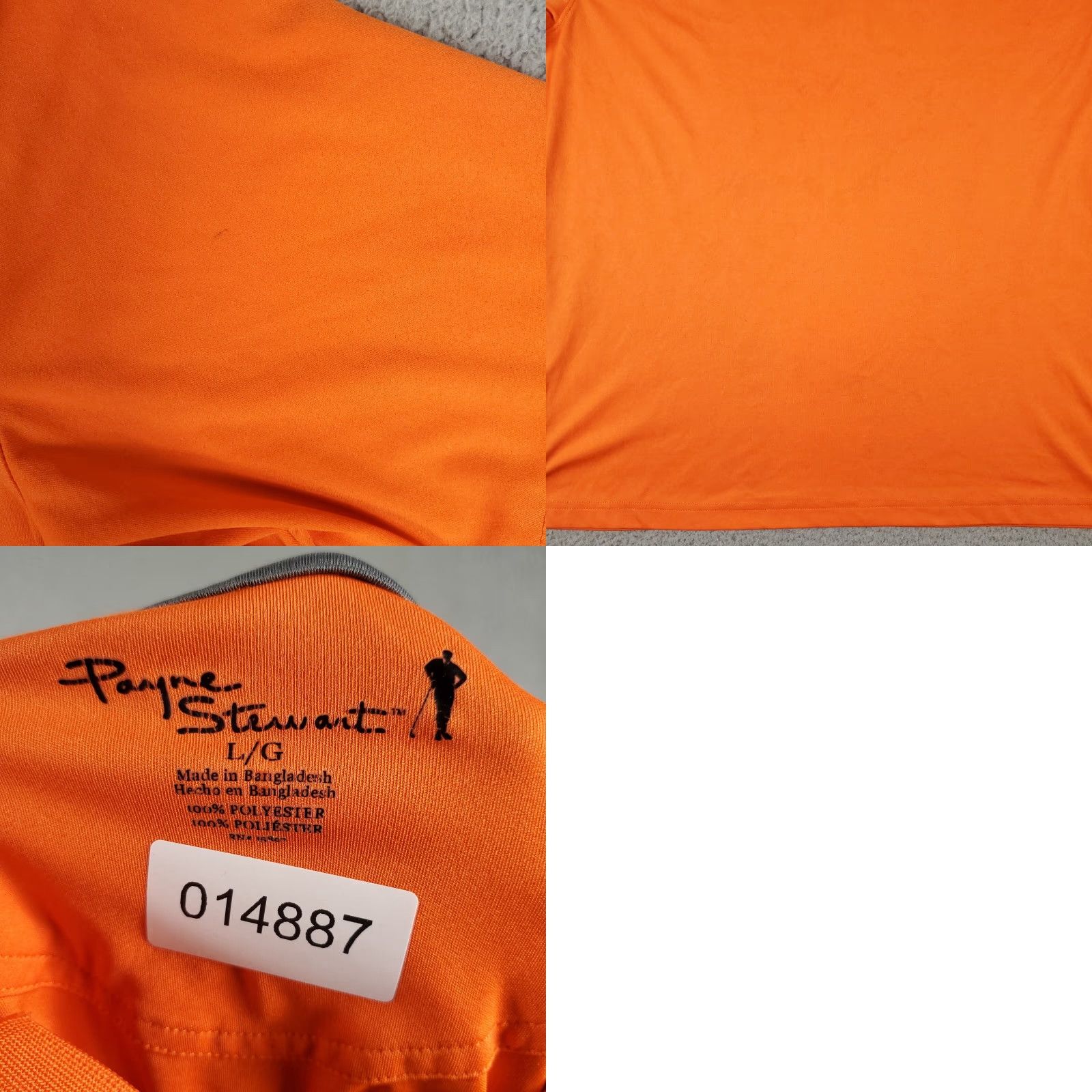 Vintage Payne Stewart Polo Shirt Mens L Orange Striped Golf Casual Short Sleeve Polo Shirt Mens L Orange Striped Golf Casual Short Sleeve Size US L / EU 52-54 / 3 - 8 Thumbnail