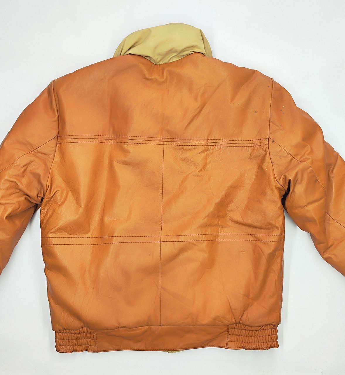 Robert Comstock vintage COMSTOCK reversible leather jacket with hood Size US L / EU 52-54 / 3 - 8 Thumbnail