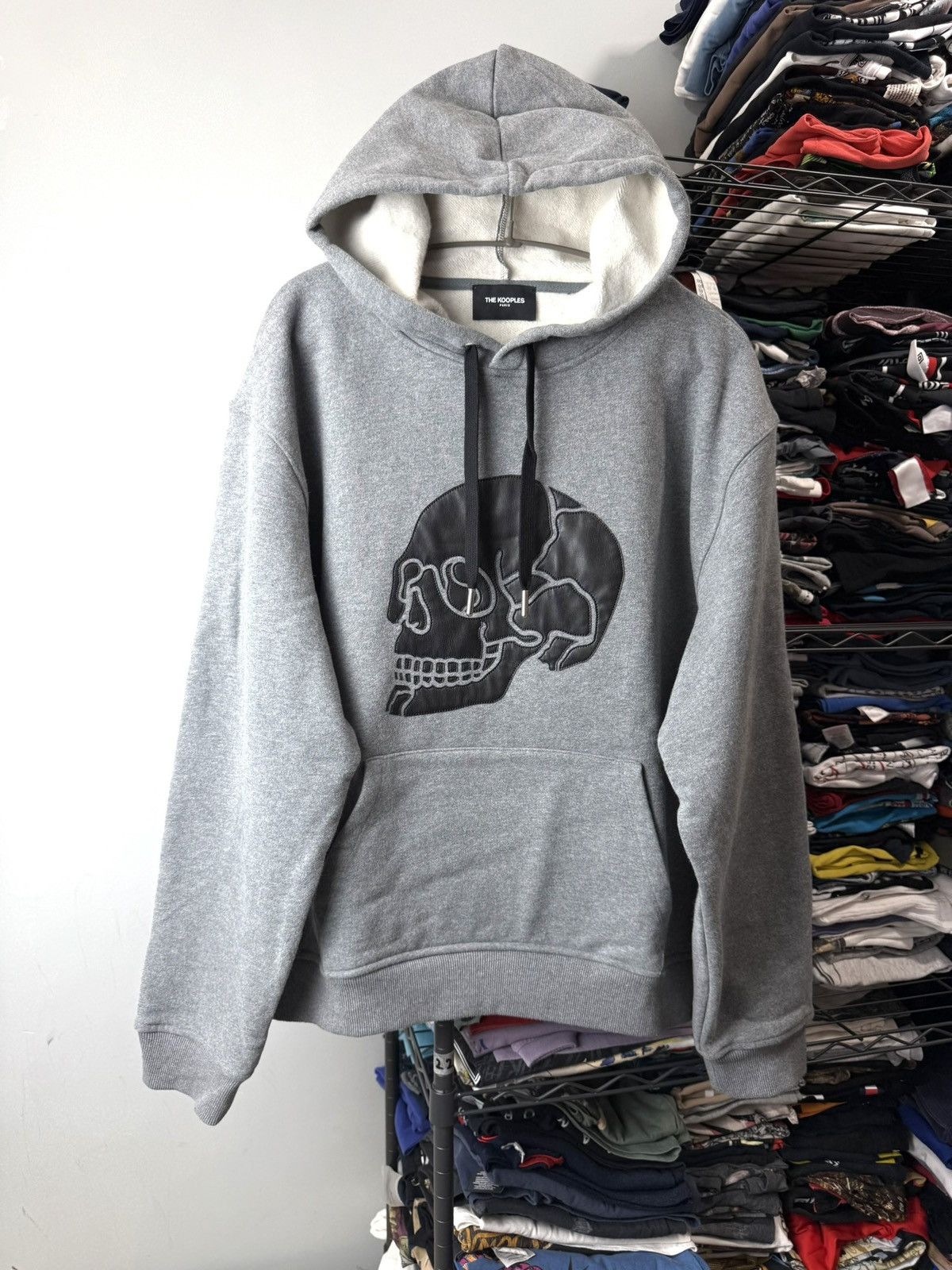 The Kooples The Kooples Paris Skull Hoodie Size US L / EU 52-54 / 3 - 1 Thumbnail