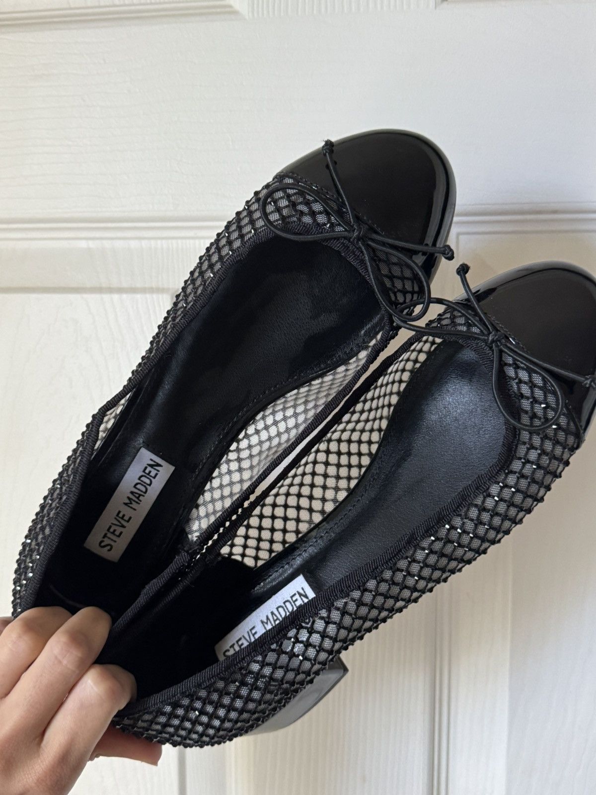Steve Madden Steve Madden BabyDoll Heels, Black Embellished Lace Size US 9 / IT 39 - 1 Thumbnail