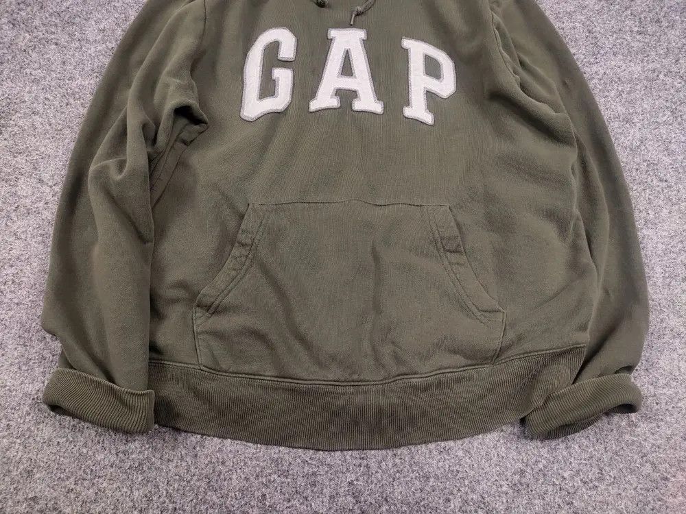 Gap Vintage Gap Military Green Logo Classic Hoodie Y2K style Size US M / EU 48-50 / 2 - 4 Thumbnail