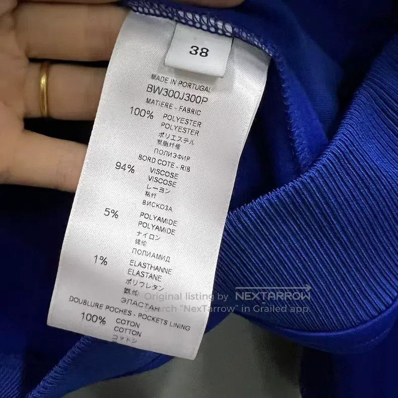 Givenchy Givenchy Size36 Electric blue school uniform jacket Size US M / EU 48-50 / 2 - 5 Thumbnail