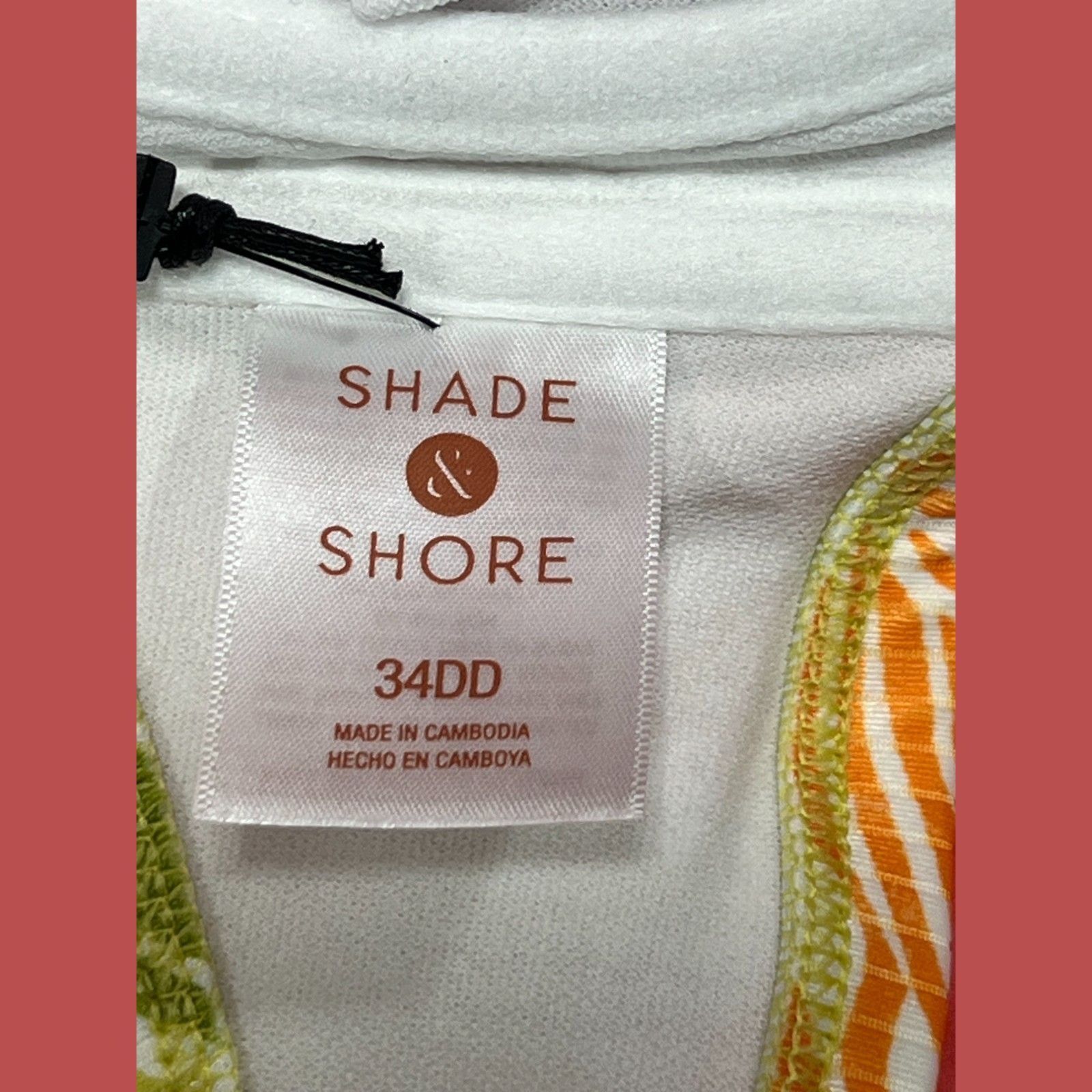 Other Shade & Shore - Women's Ribbed Hidden Underwire Bandeau Biki Size ONE SIZE - 11 Thumbnail
