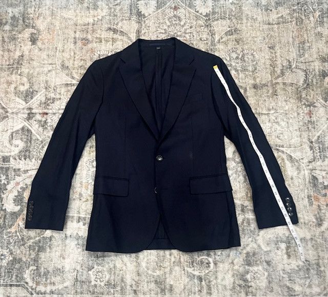 J.Crew NWOT J.Crew Ludlow Two-Piece Suit – Navy – Worsted Cotton Size 36S - 8 Thumbnail