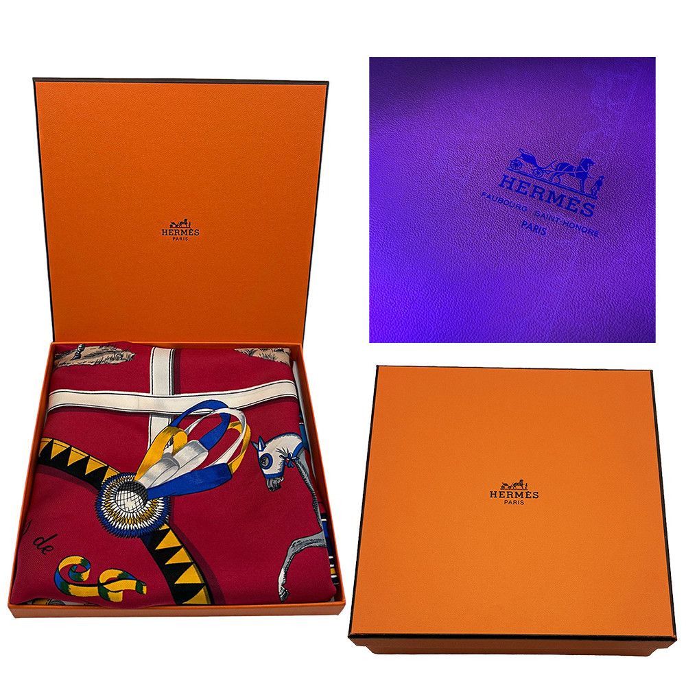 Hermes Hermès Scarf Couvertures Tenues Jour Horse Equestrian Silk Size ONE SIZE - 1 Thumbnail