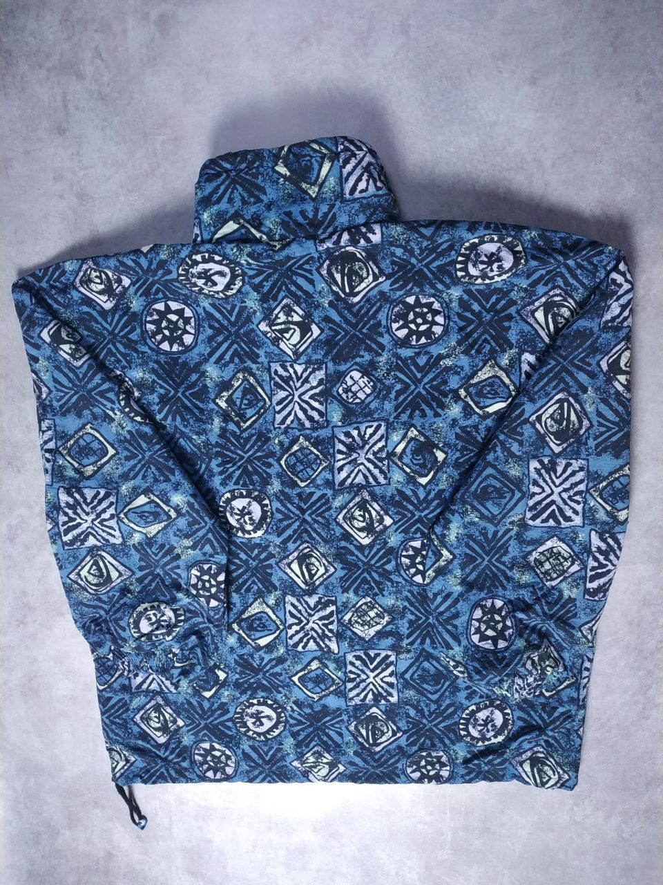 Quiksilver Vintage Quiksilver Anorak Jacket Y2K Full Print Size US L / EU 52-54 / 3 - 5 Thumbnail