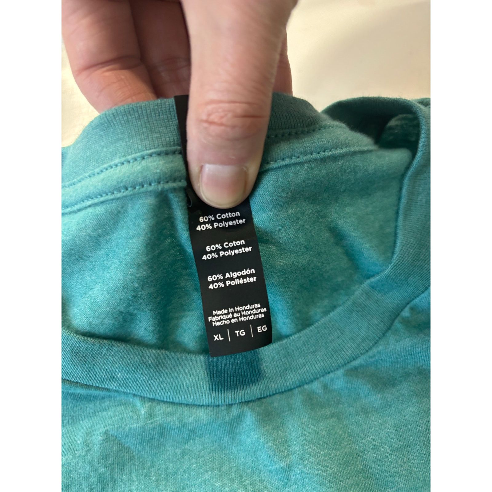 Other Book Girl Graphic T-Shirt - Robins Egg Blue Unisex Size XL / US 12-14 / IT 48-50 - 3 Thumbnail