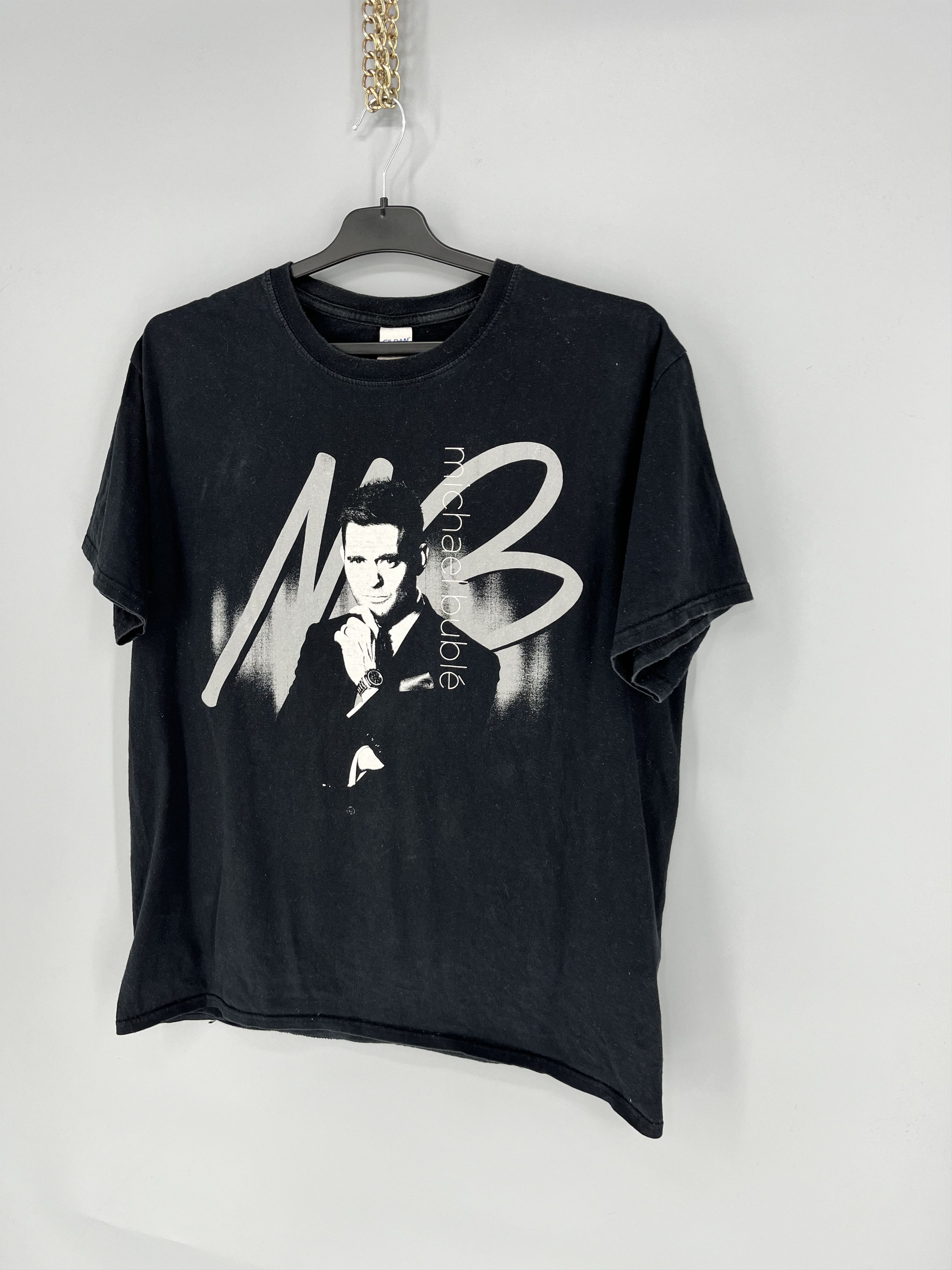 Band Tees × Vintage Rare!! Vintage Y2K Michael Buble World Tour Tee Size US L / EU 52-54 / 3 - 3 Thumbnail