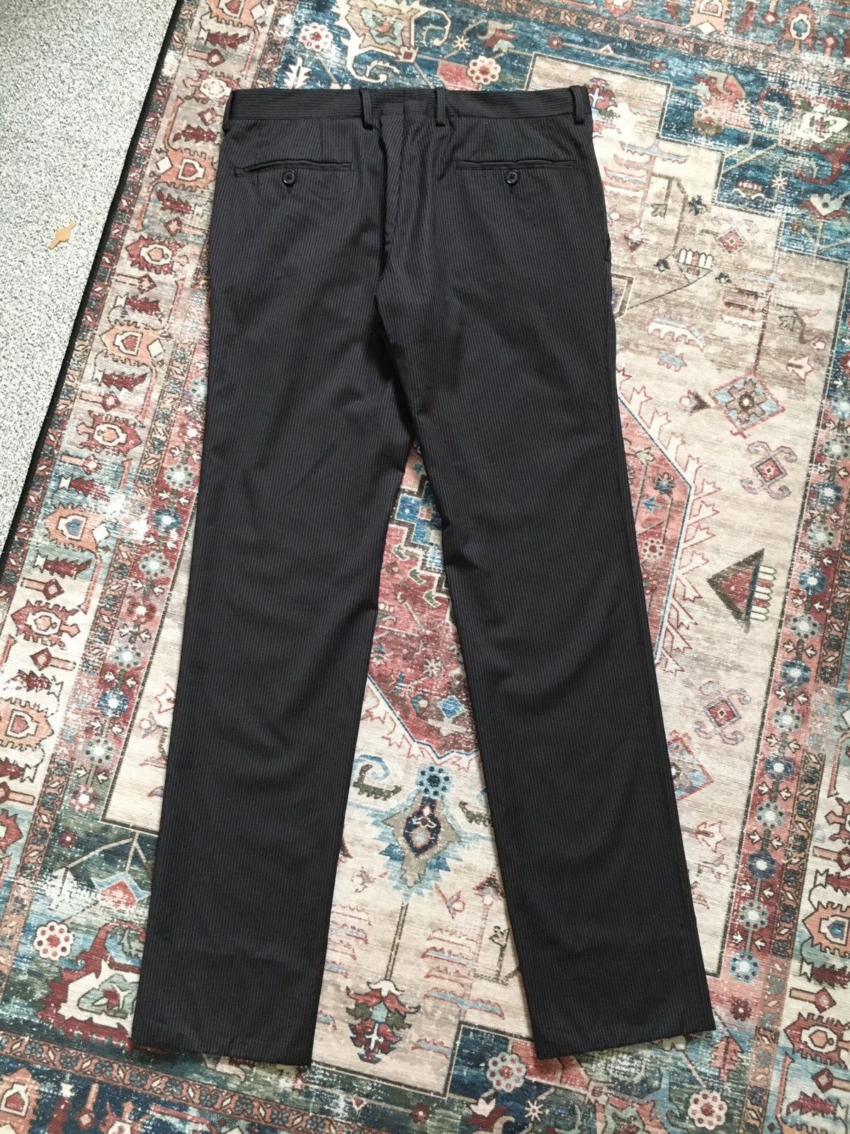 Dolce & Gabbana Dolce & Gabbana Stripe Black trouser Size US 32 / EU 48 - 3 Thumbnail