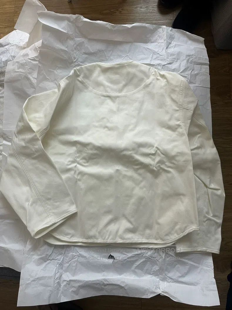 Hermes Hermes Classic design of white top Size XS / US 0-2 / IT 36-38 - 5 Thumbnail