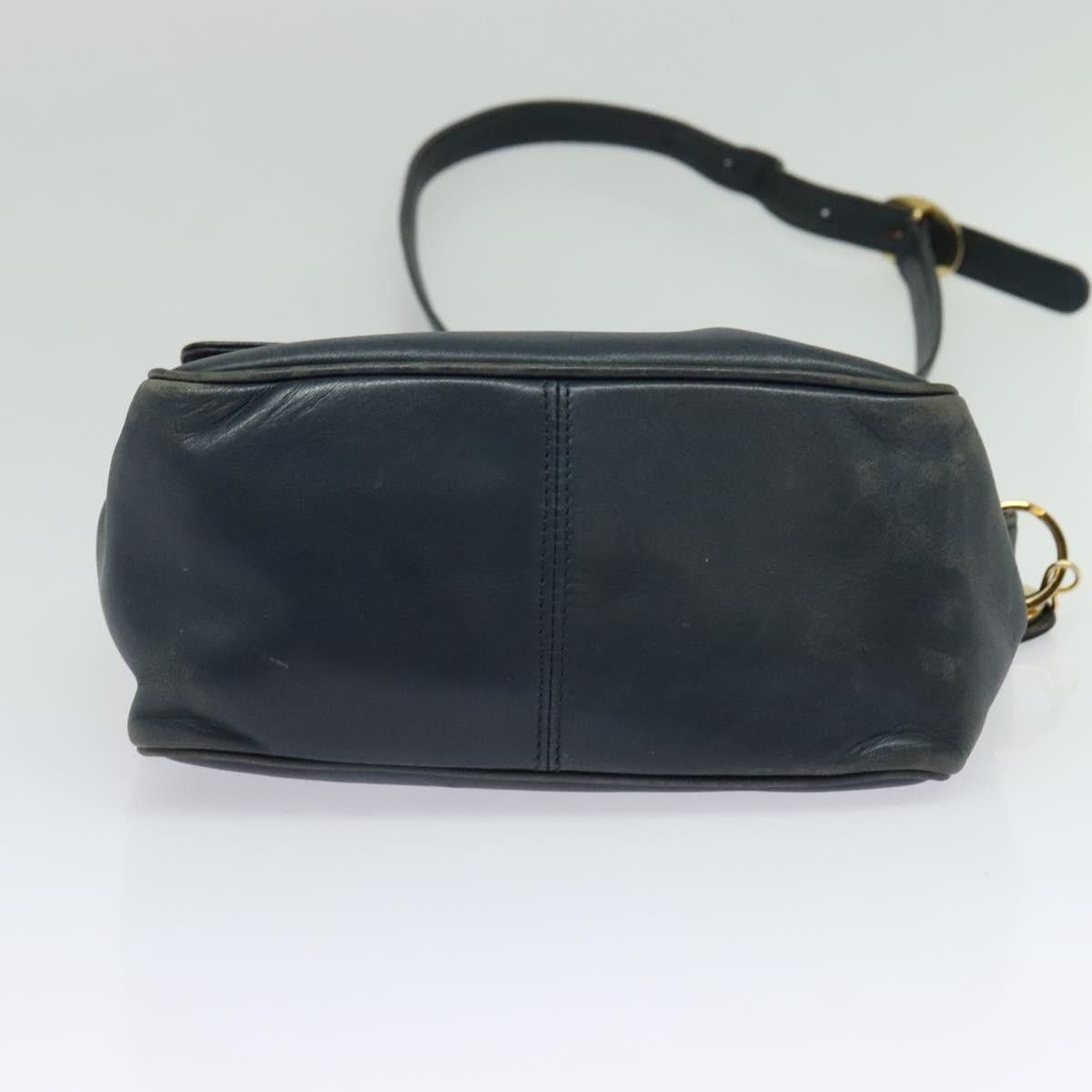 Dior DIOR Shoulder Bag Leather Navy Gold Size ONE SIZE - 8 Thumbnail