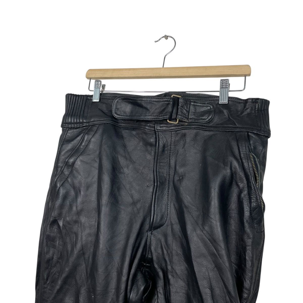 Japanese Brand Corin Motors Motorcycle CE Armored Leather Pant Size US 34 / EU 50 - 7 Thumbnail